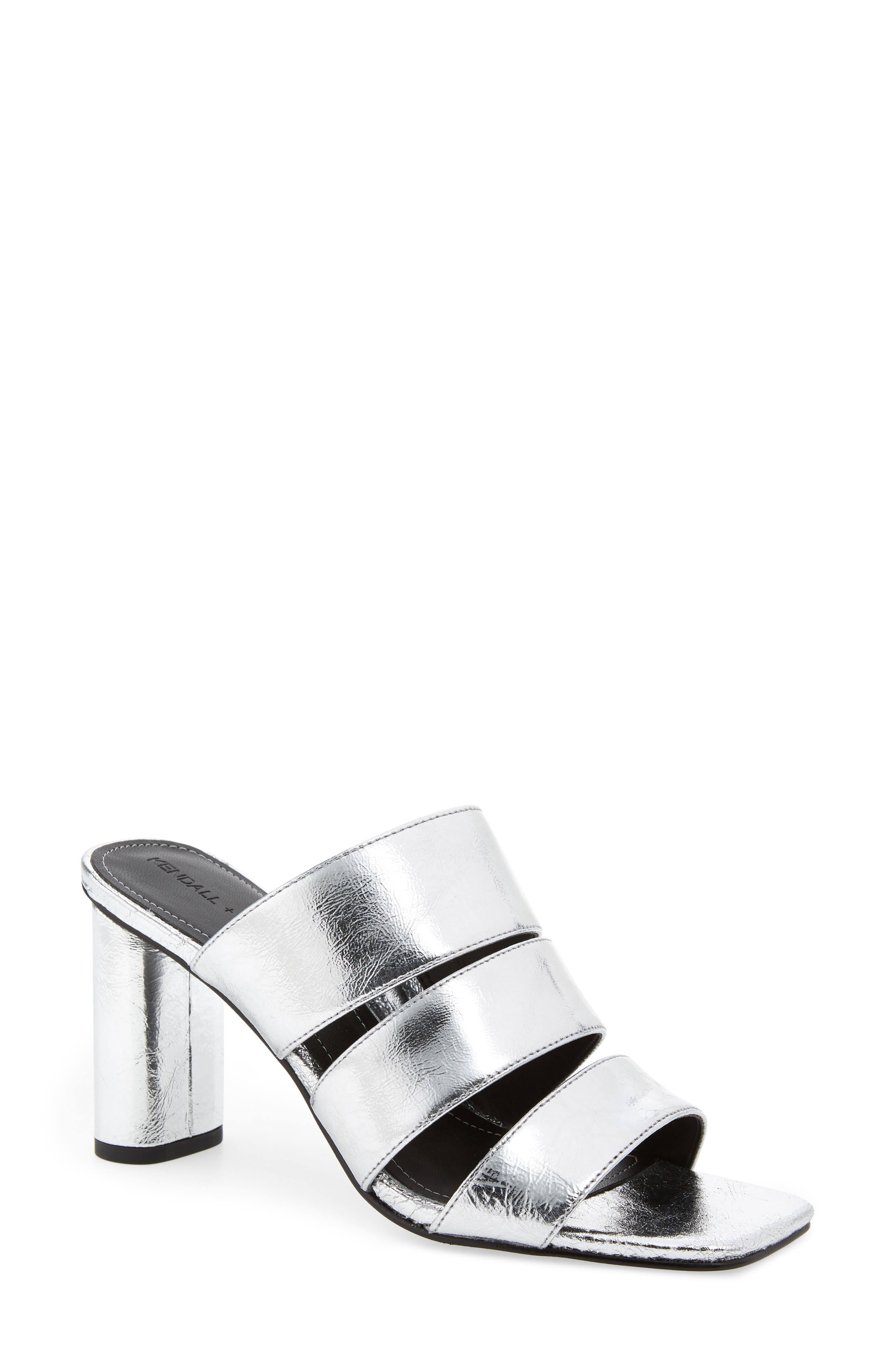 Kendall + Kylie Leila 3 Band Sandal, Metallic