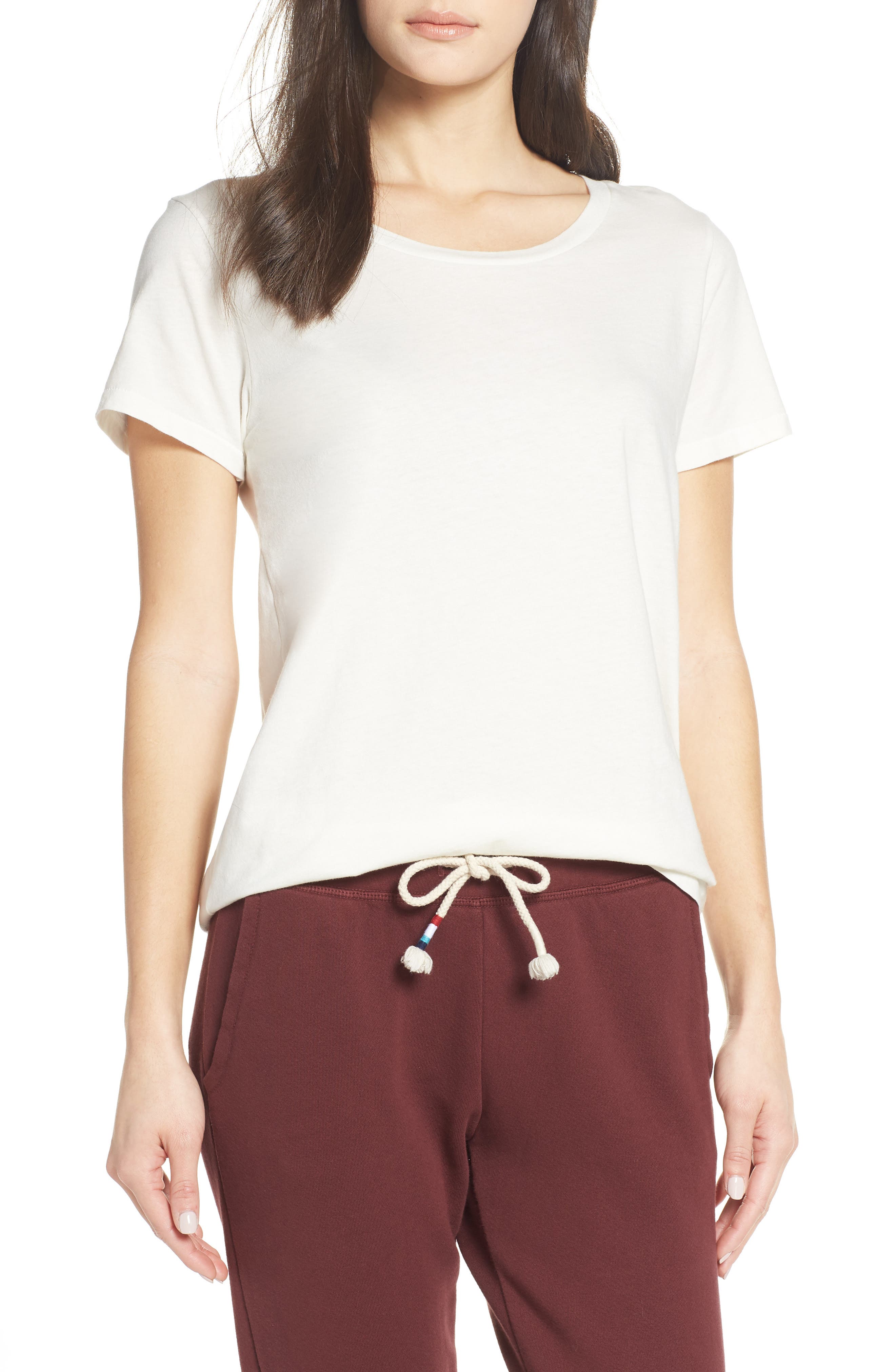 Sol Angeles Essential Crewneck Tee, White