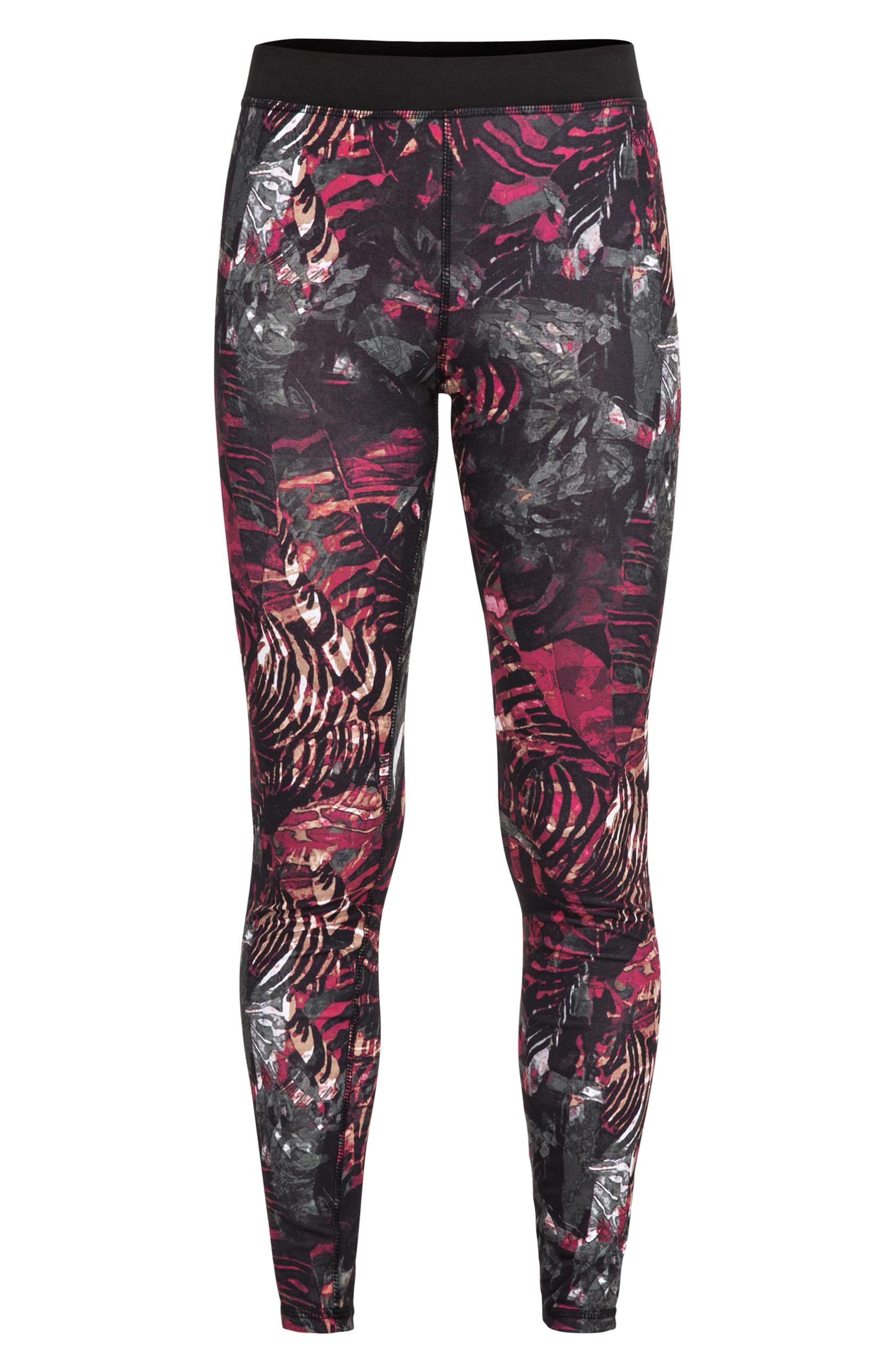 Roxy Daybreak Base Layer Leggings, Black