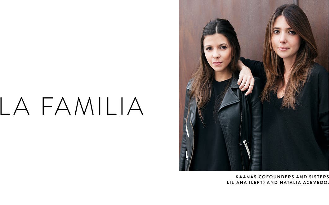 Kaanas cofounders and sisters Liliana and Natalia Acevedo.