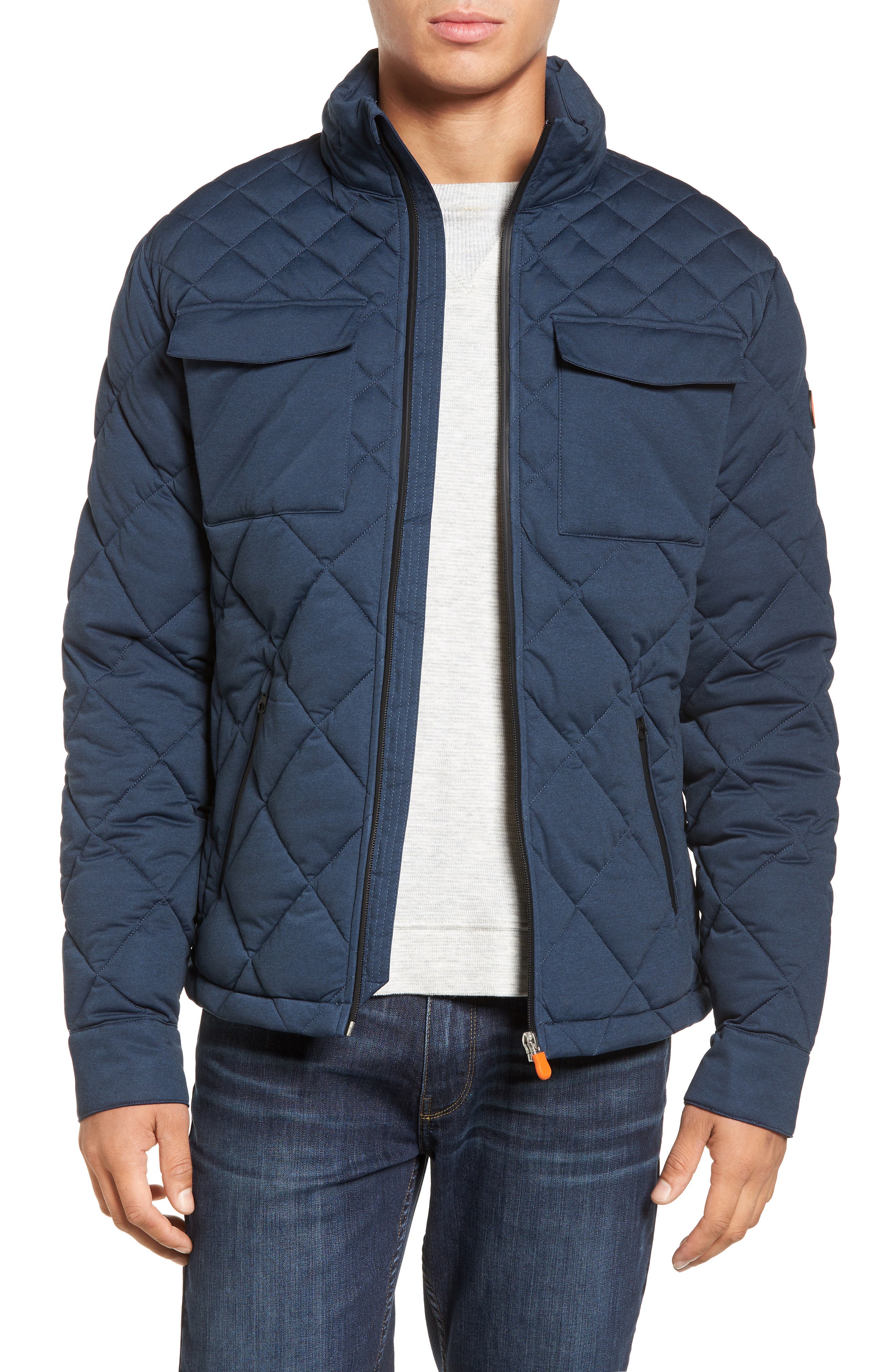 Save The Duck Stretch Quilted Field Jacket Nordstrom