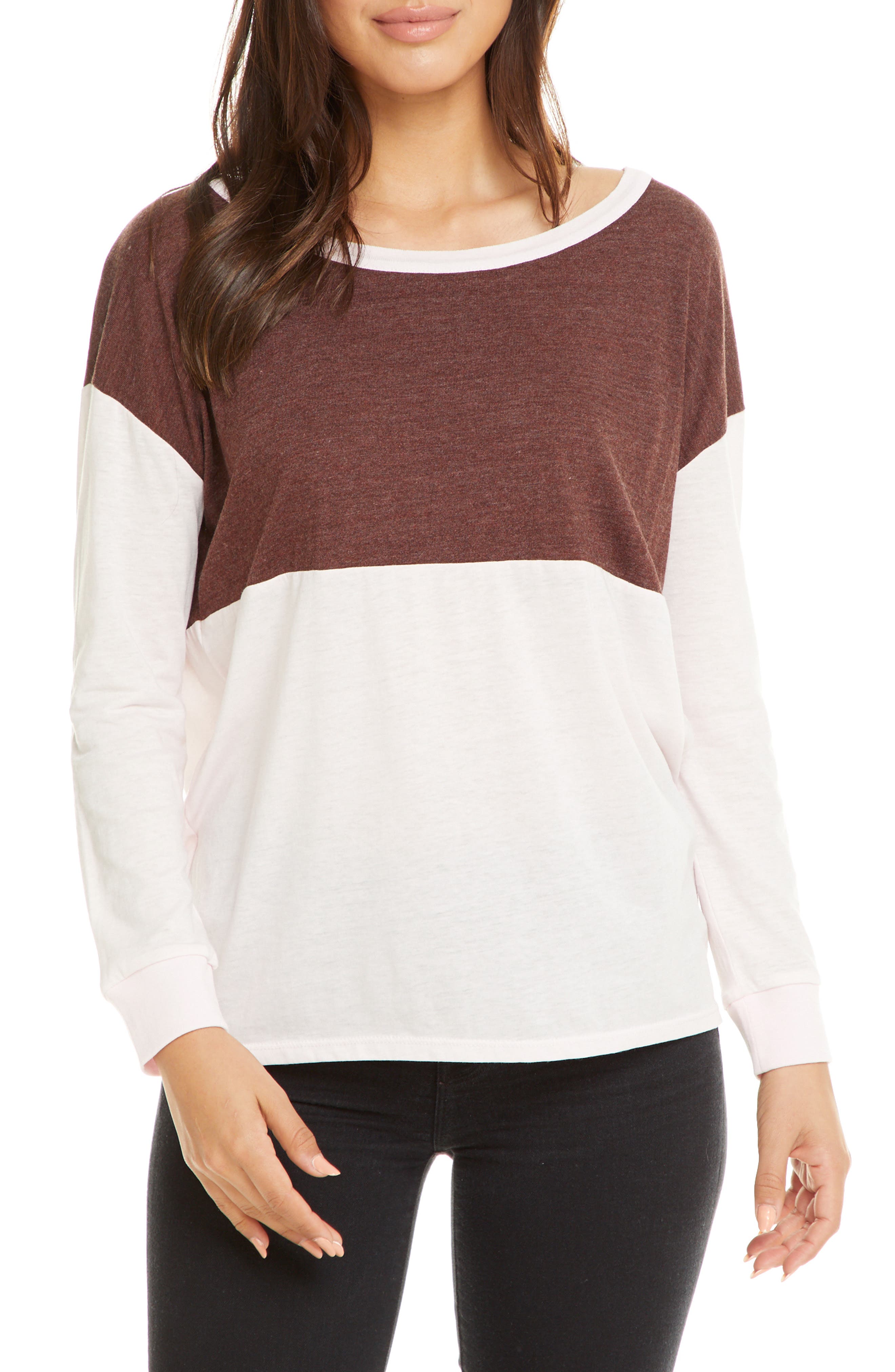 Chaser Colorblock Dolman Sleeve Tee