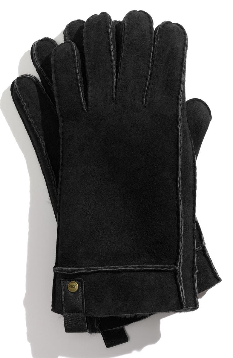 UGG® Genuine Shearling Gloves | Nordstrom