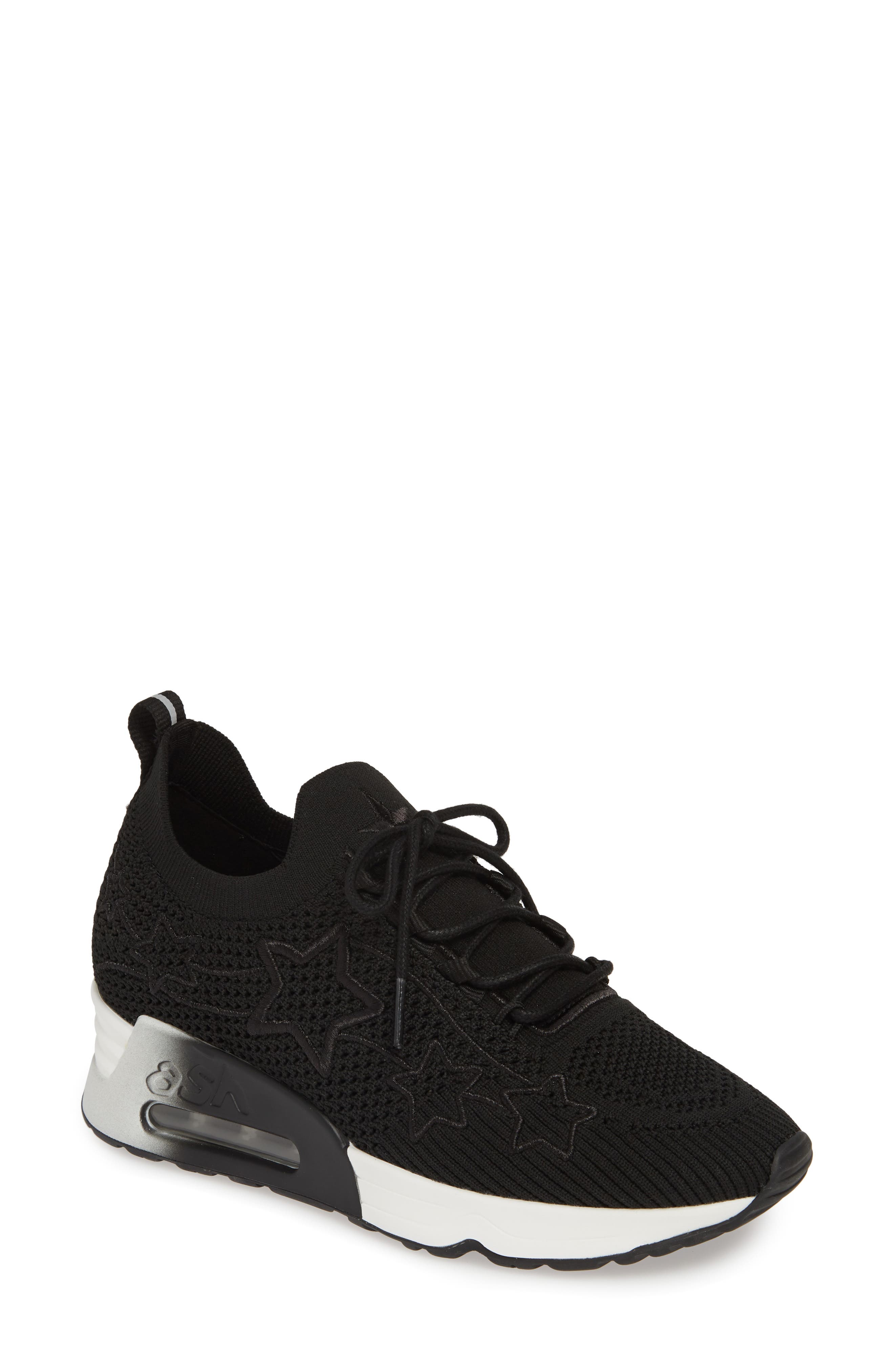 Ash Lunatic Star Sneaker, Black