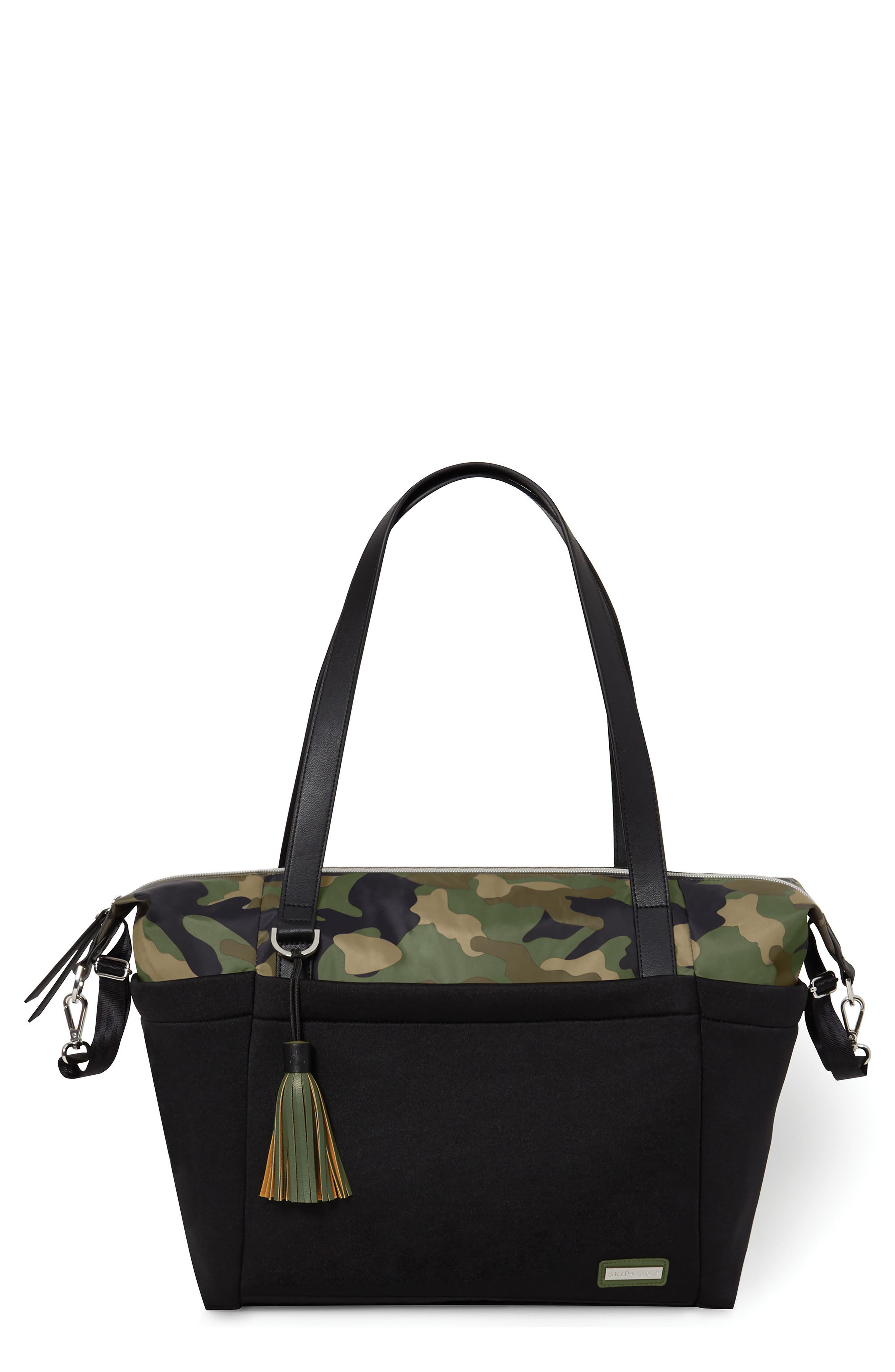 skip hop diaper bag camo