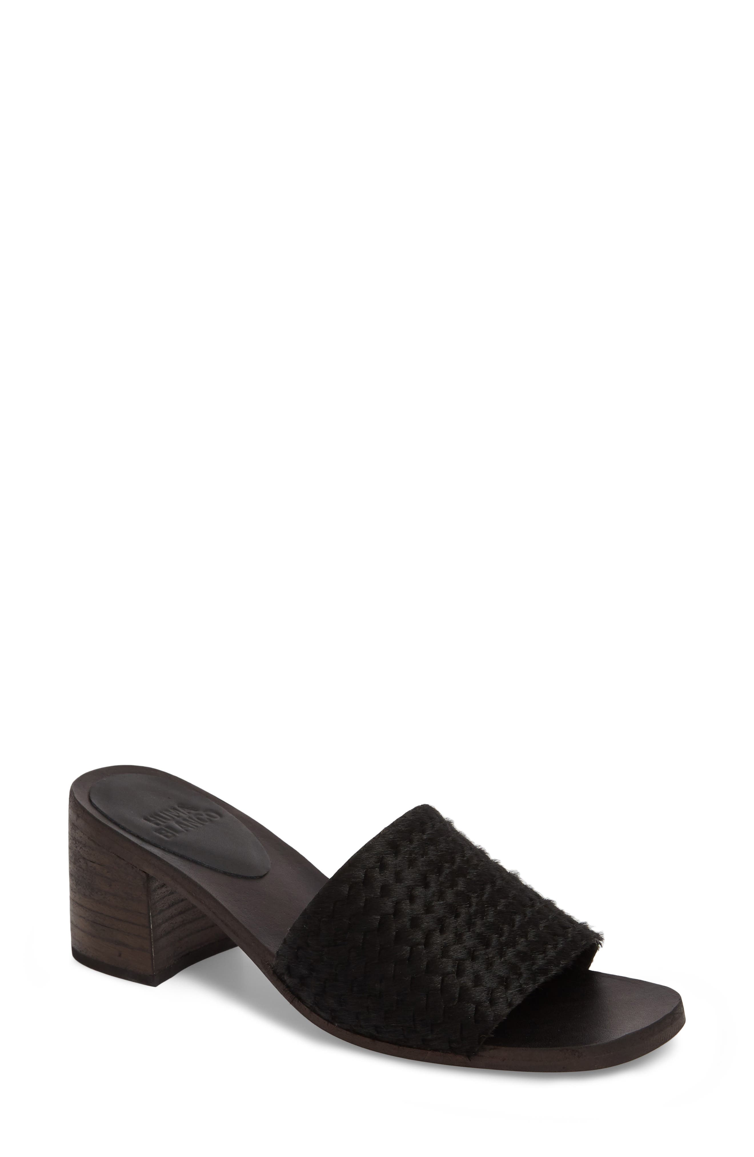 Huma Blanco Genuine Calf Hair Sandal