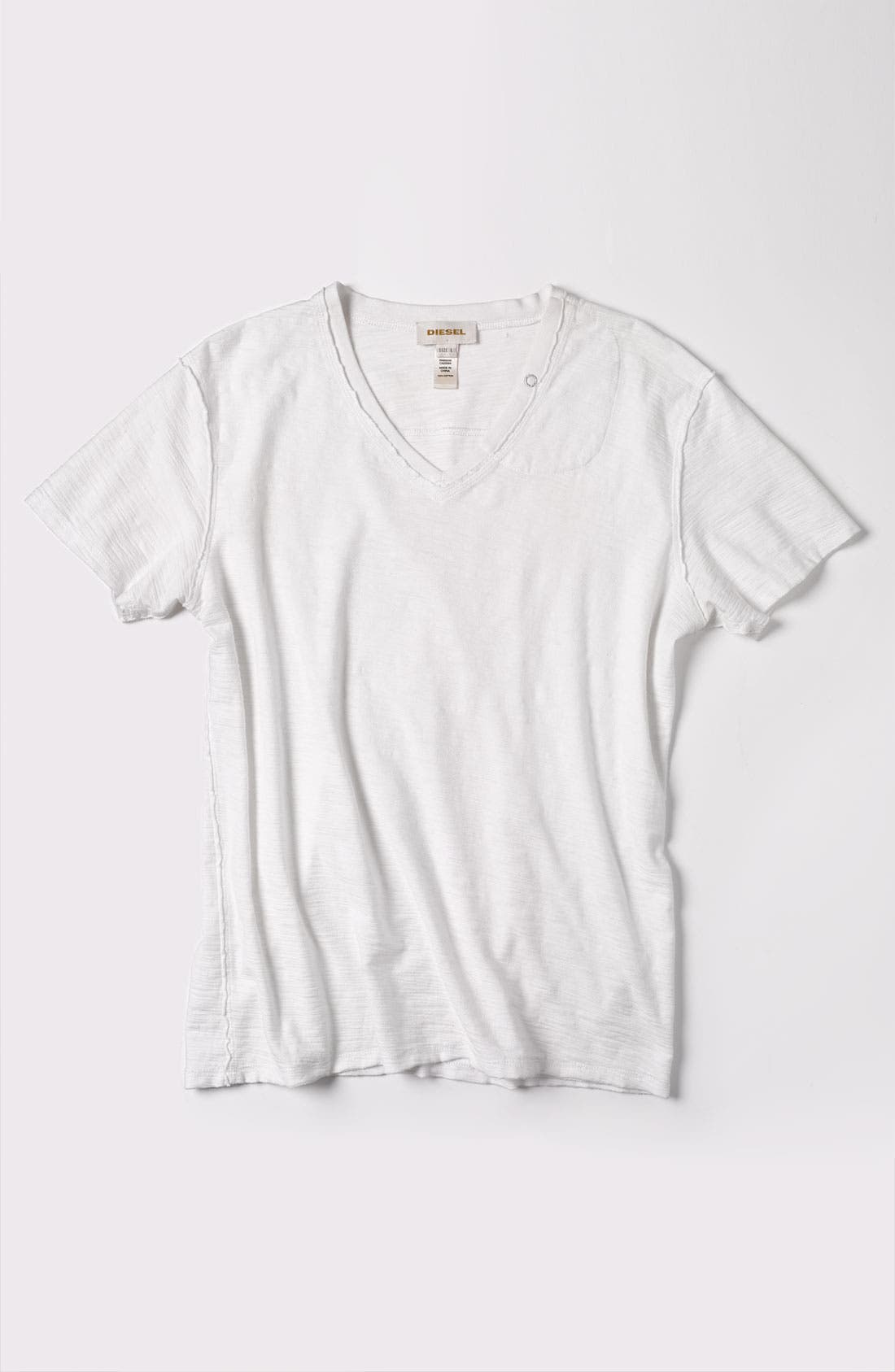 DIESEL® 'TOS' Extra Trim Fit VNeck Slub TShirt Nordstrom