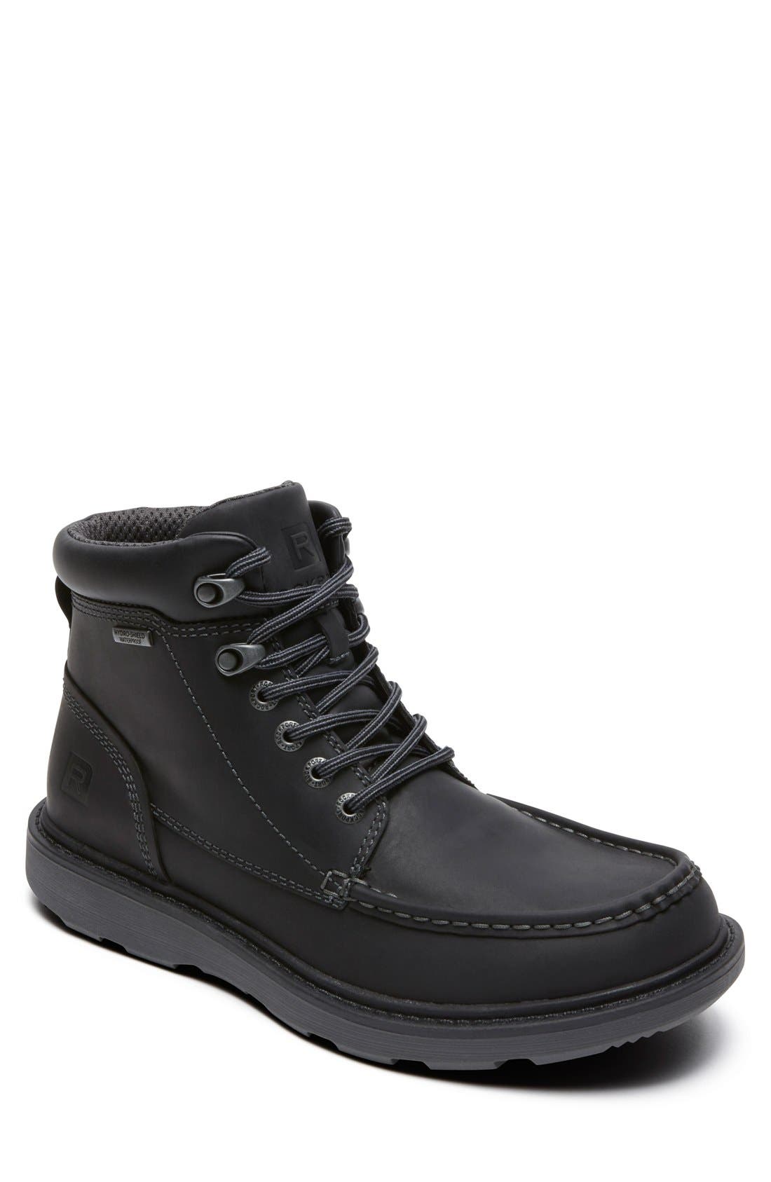 rockport moc toe boots