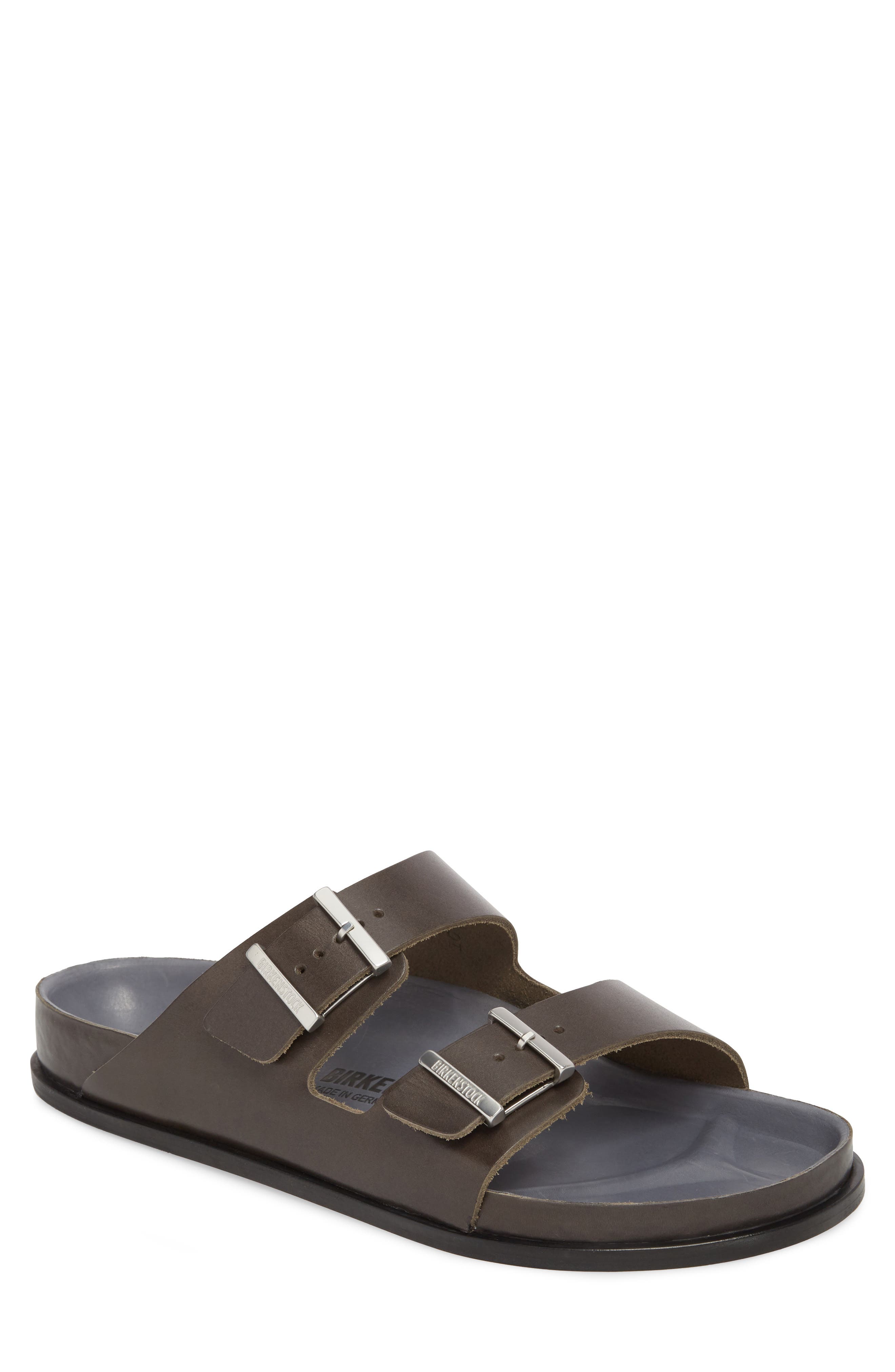 Birkenstock Arizona Premium Slide Sandal,11.5US / 44EU - Grey