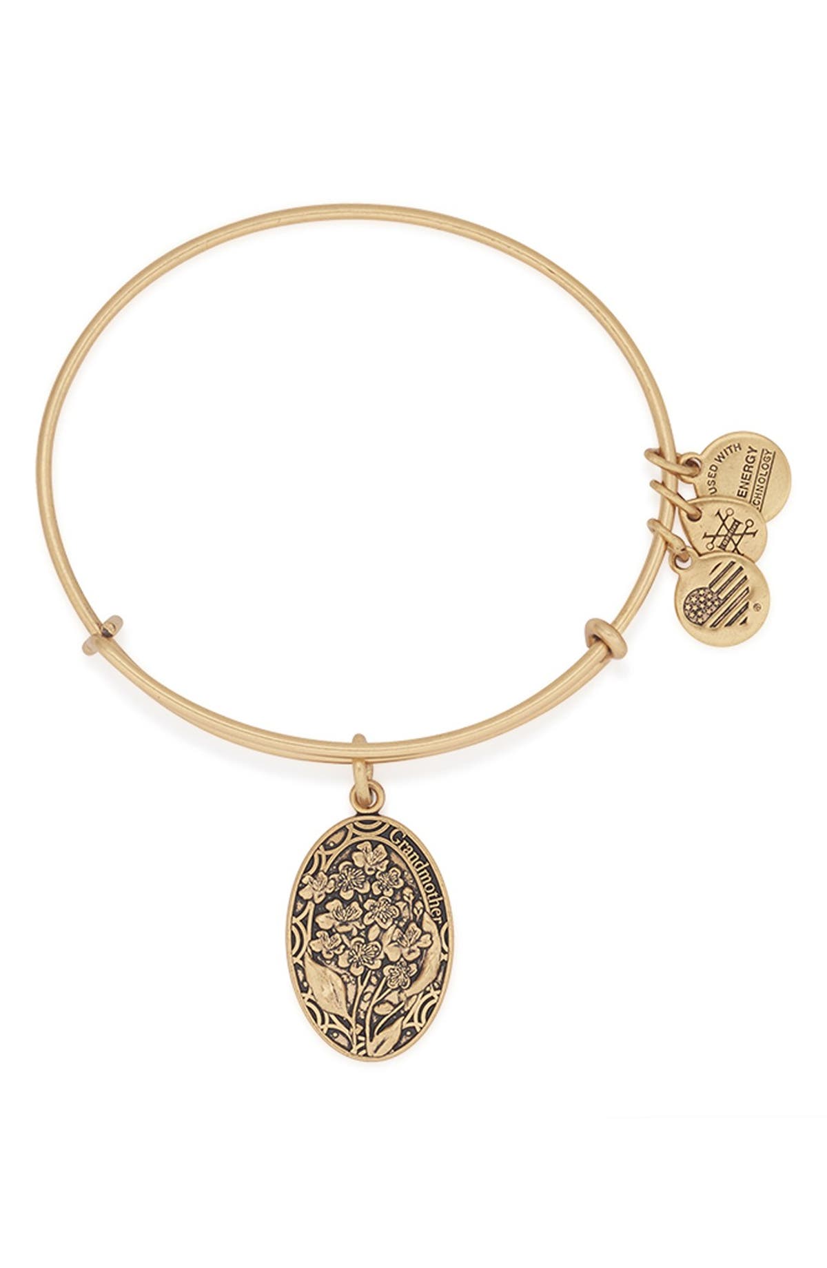Alex And Ani I Love You Grandmother Expandable Wire Bangle Nordstrom