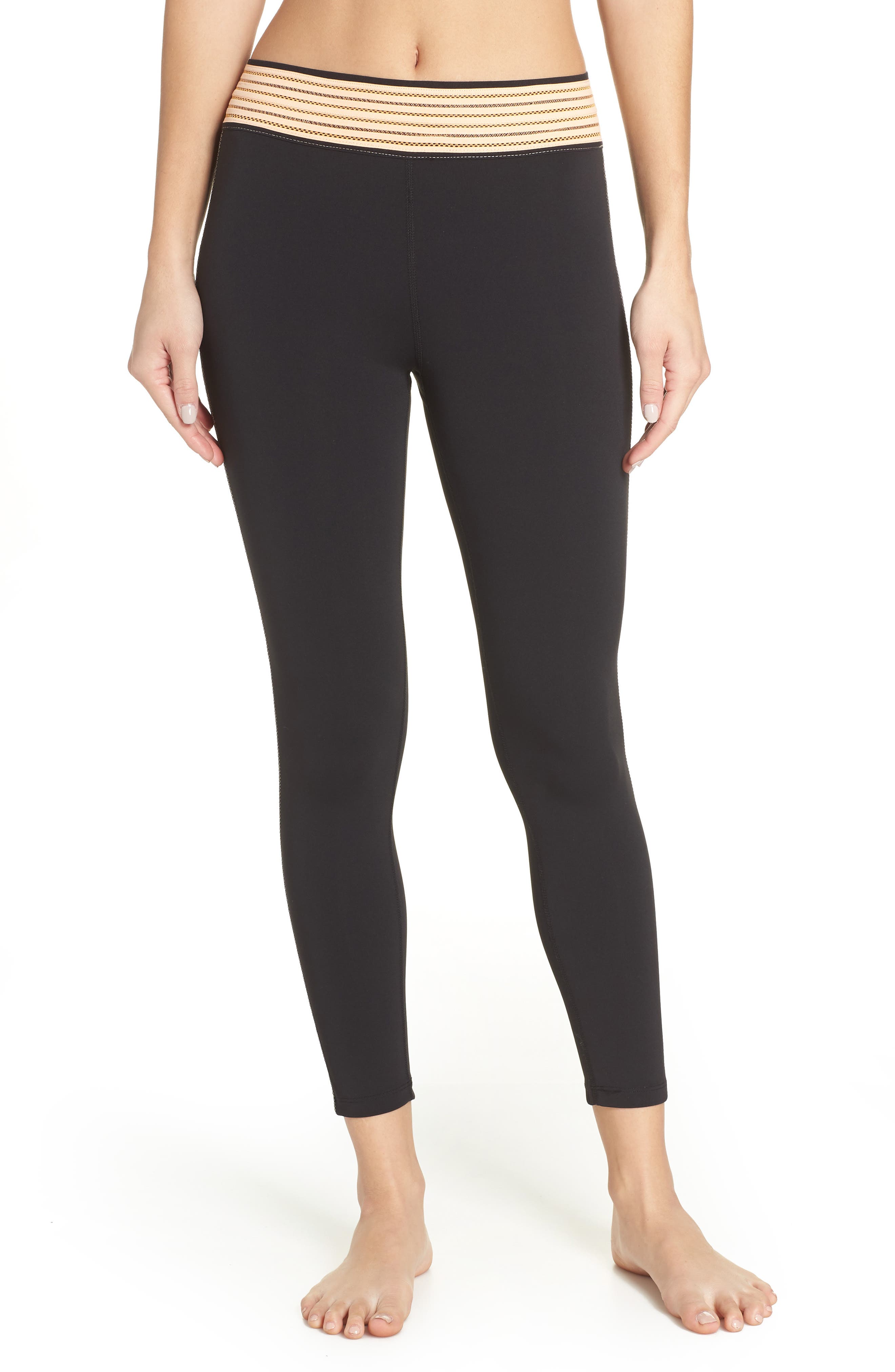 Free People Practice Makes Perfect Leggings, Black