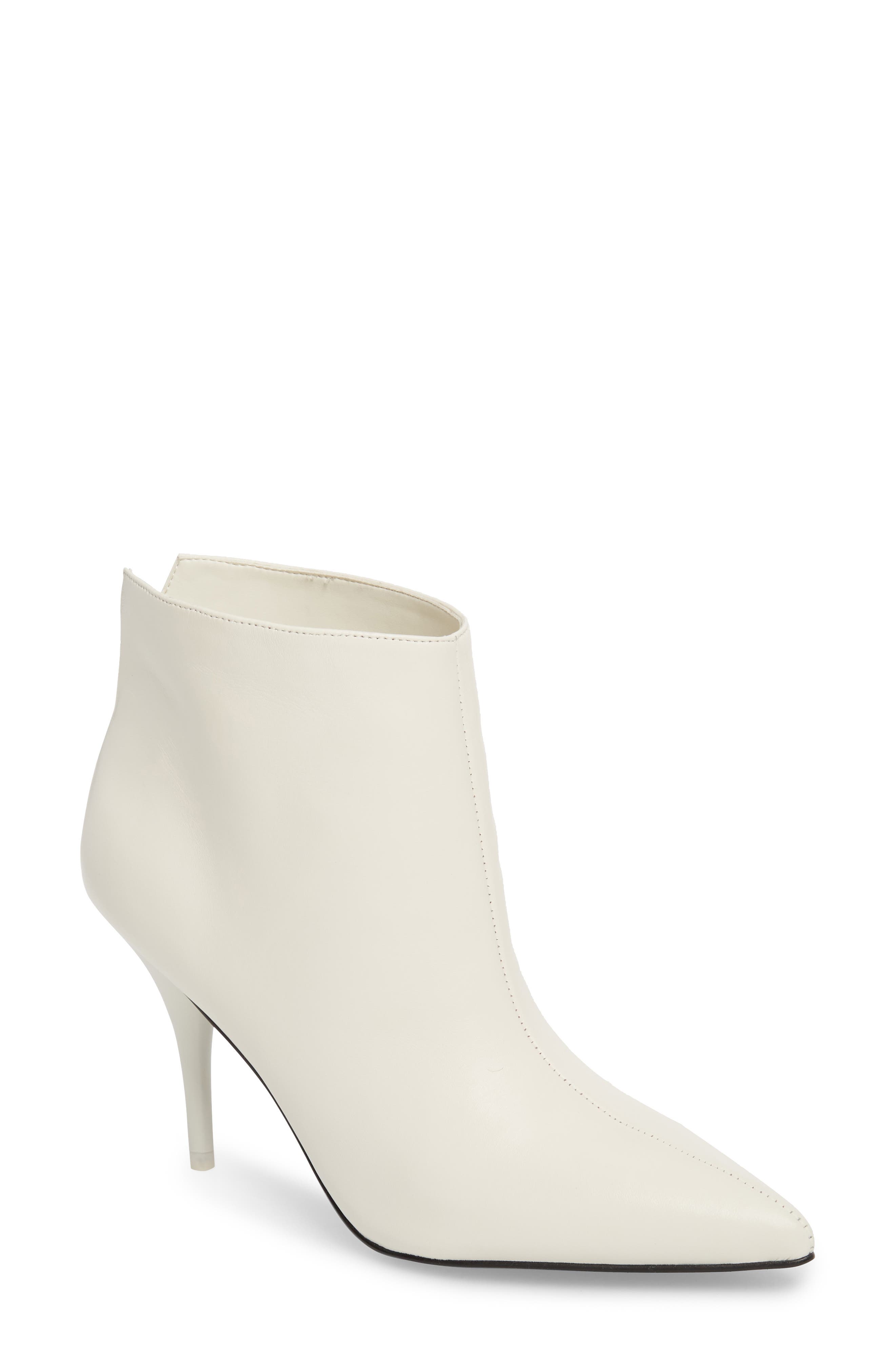 Marc Fisher Ltd Fenet Pointy Toe Bootie, White