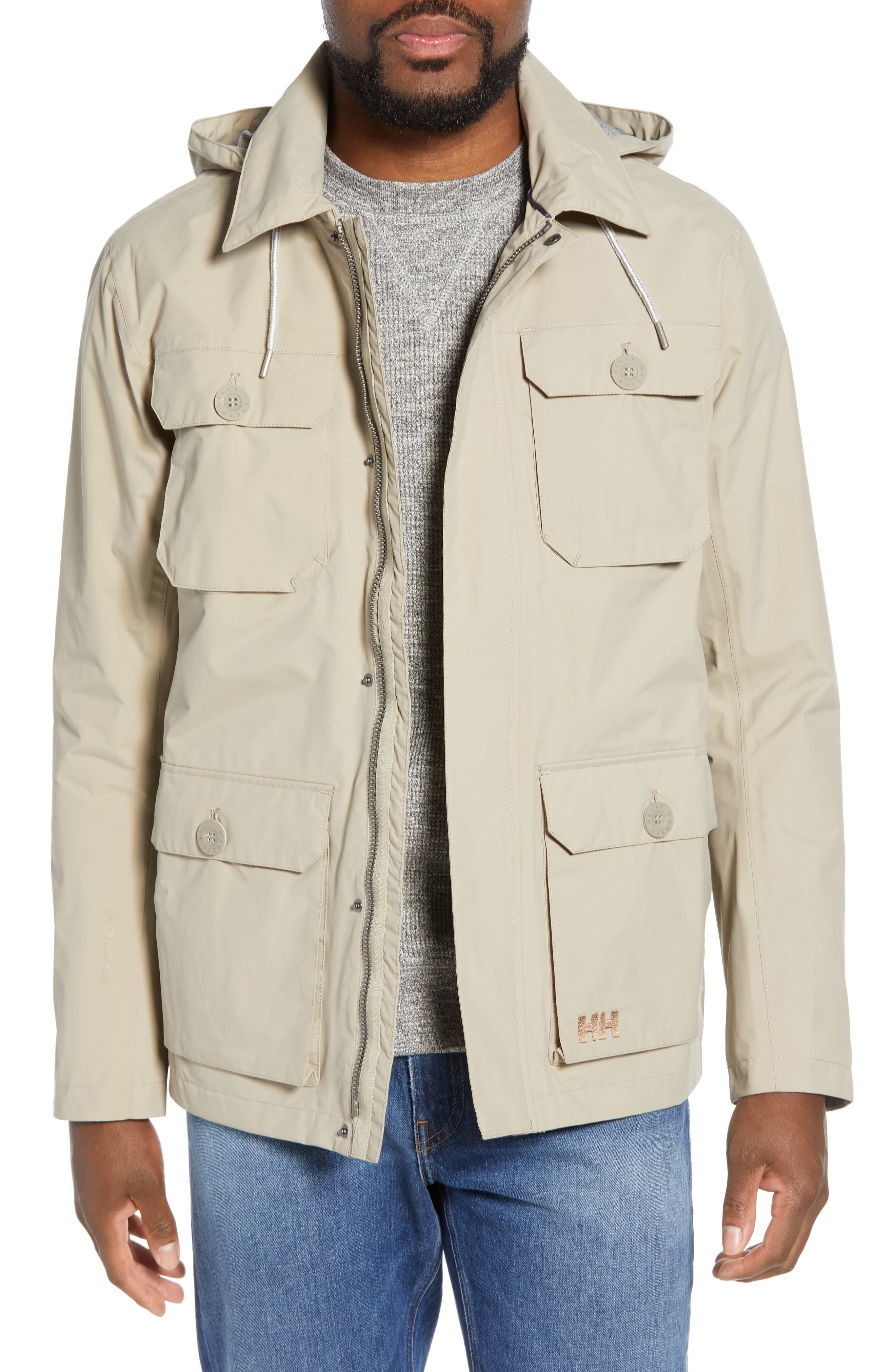 Helly Hansen Kobe Waterproof Helly Tech Field Jacket, Grey