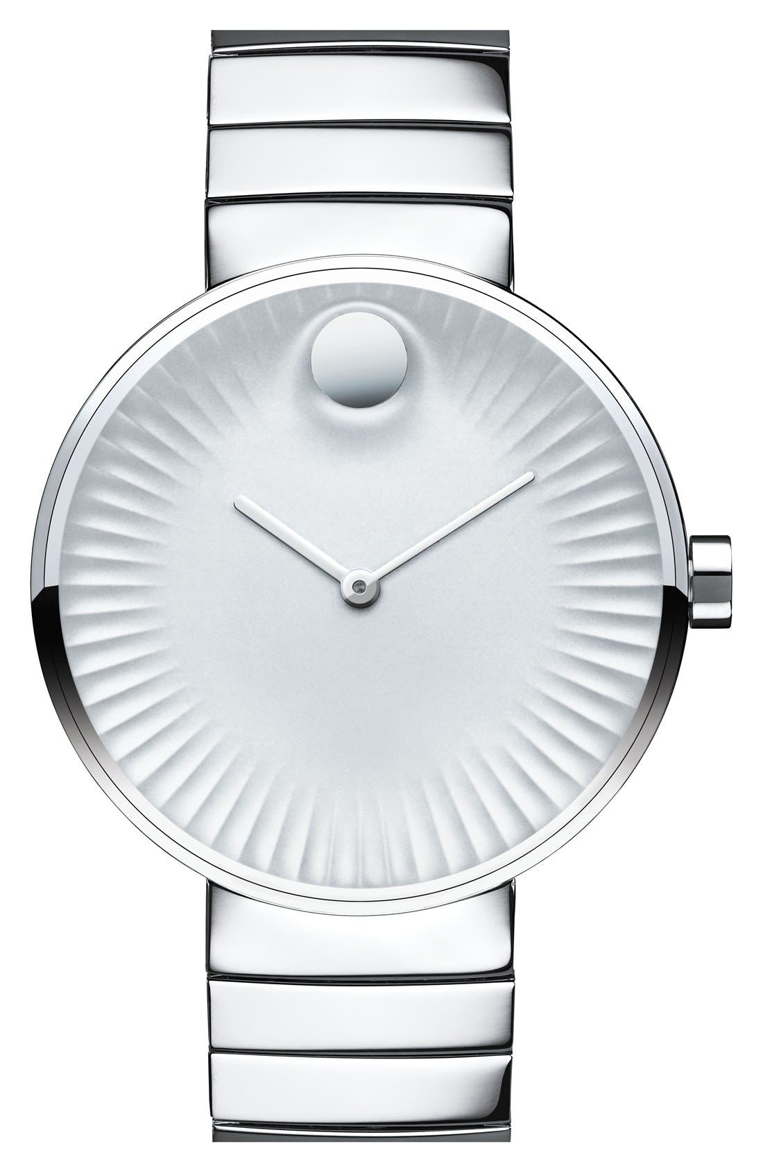 Movado 'Edge' Bracelet Watch, 34mm Nordstrom
