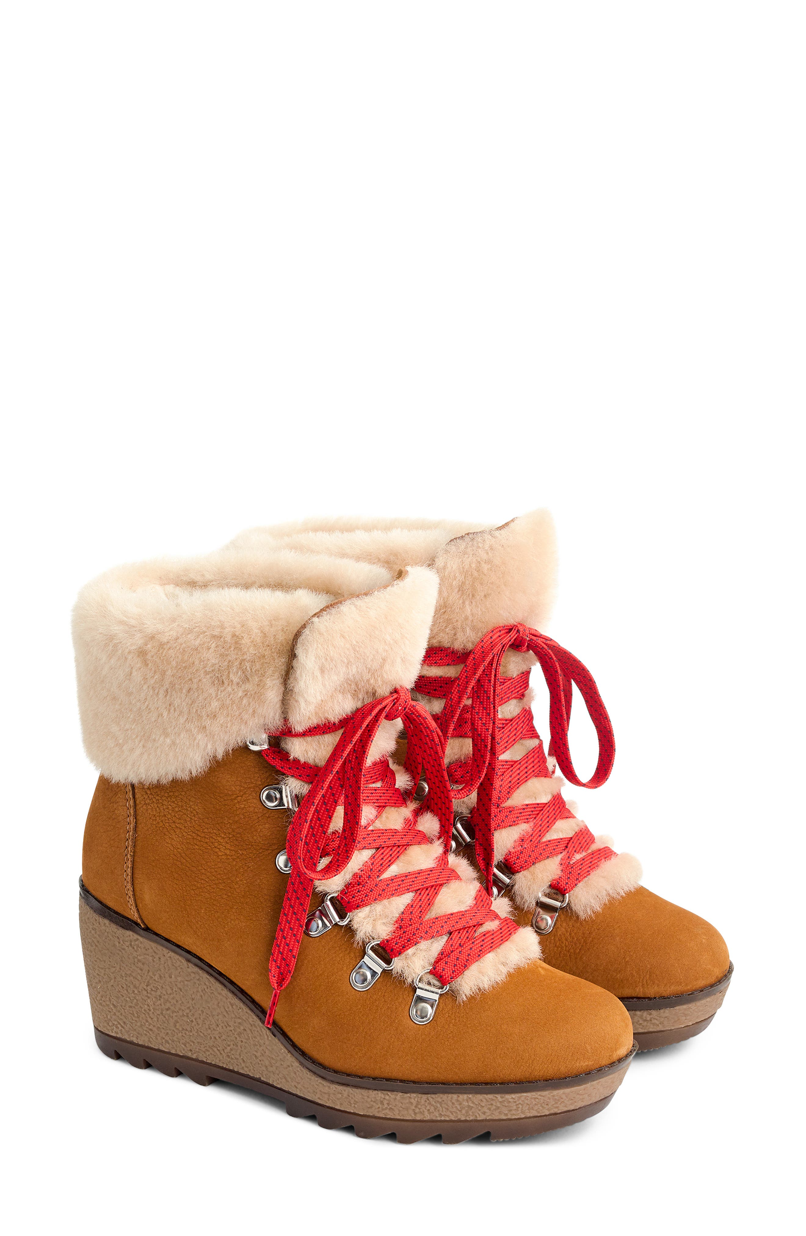 J.crew Nordic Wedge Bootie, Brown