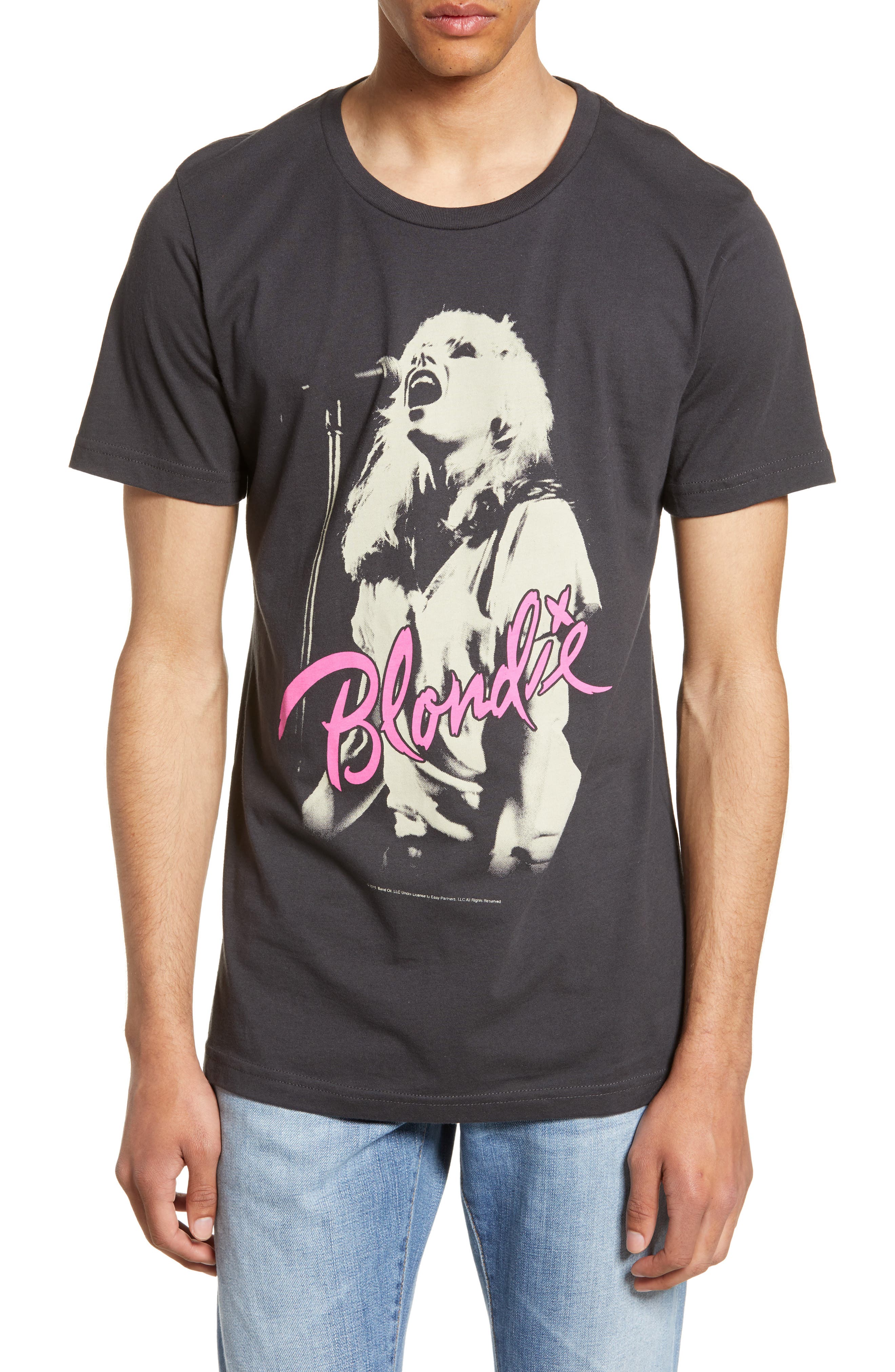 Impact Merchandising Blondie Graphic T-Shirt, Grey