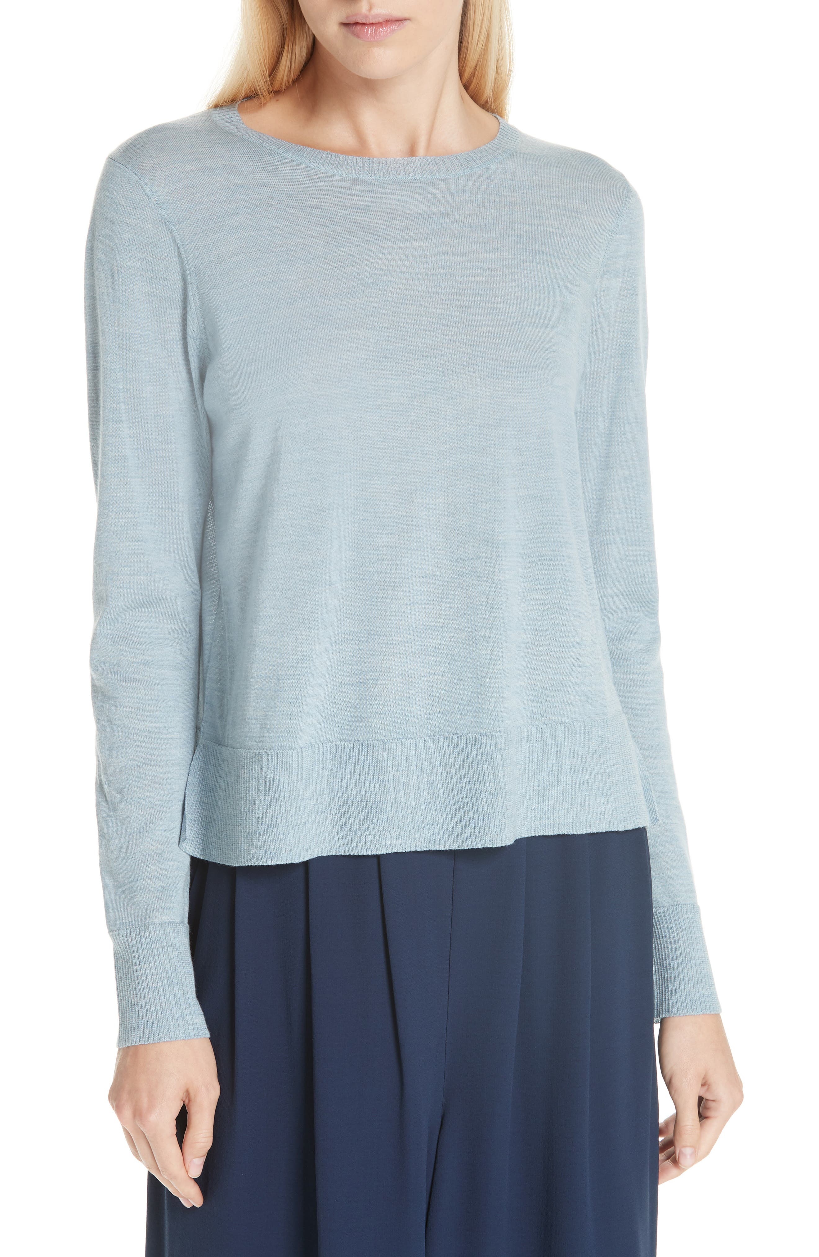 Eileen Fisher Boxy Merino Wool Sweater