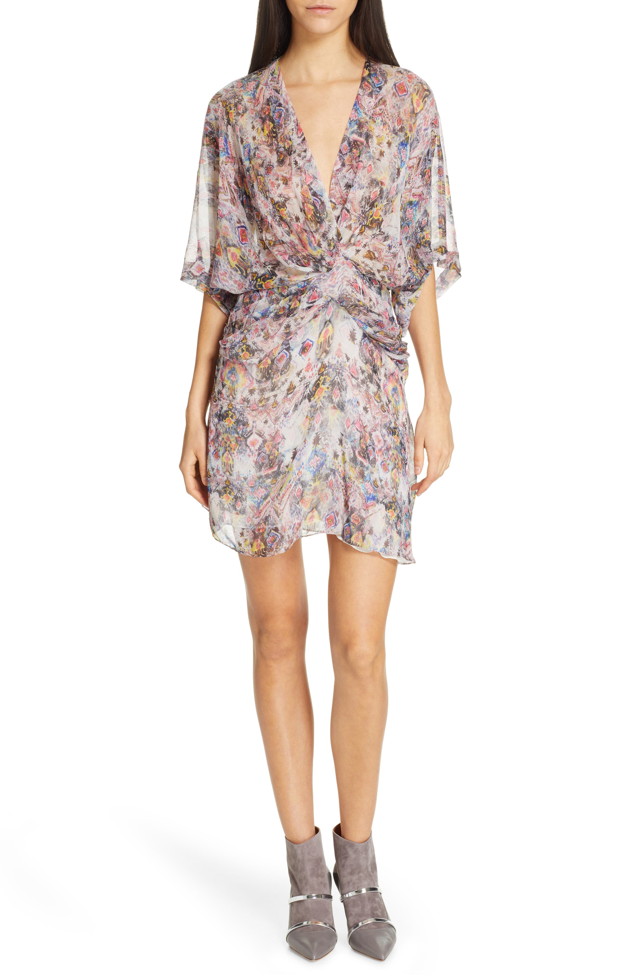 Iro Dresses GAZANIA SILK MINIDRESS