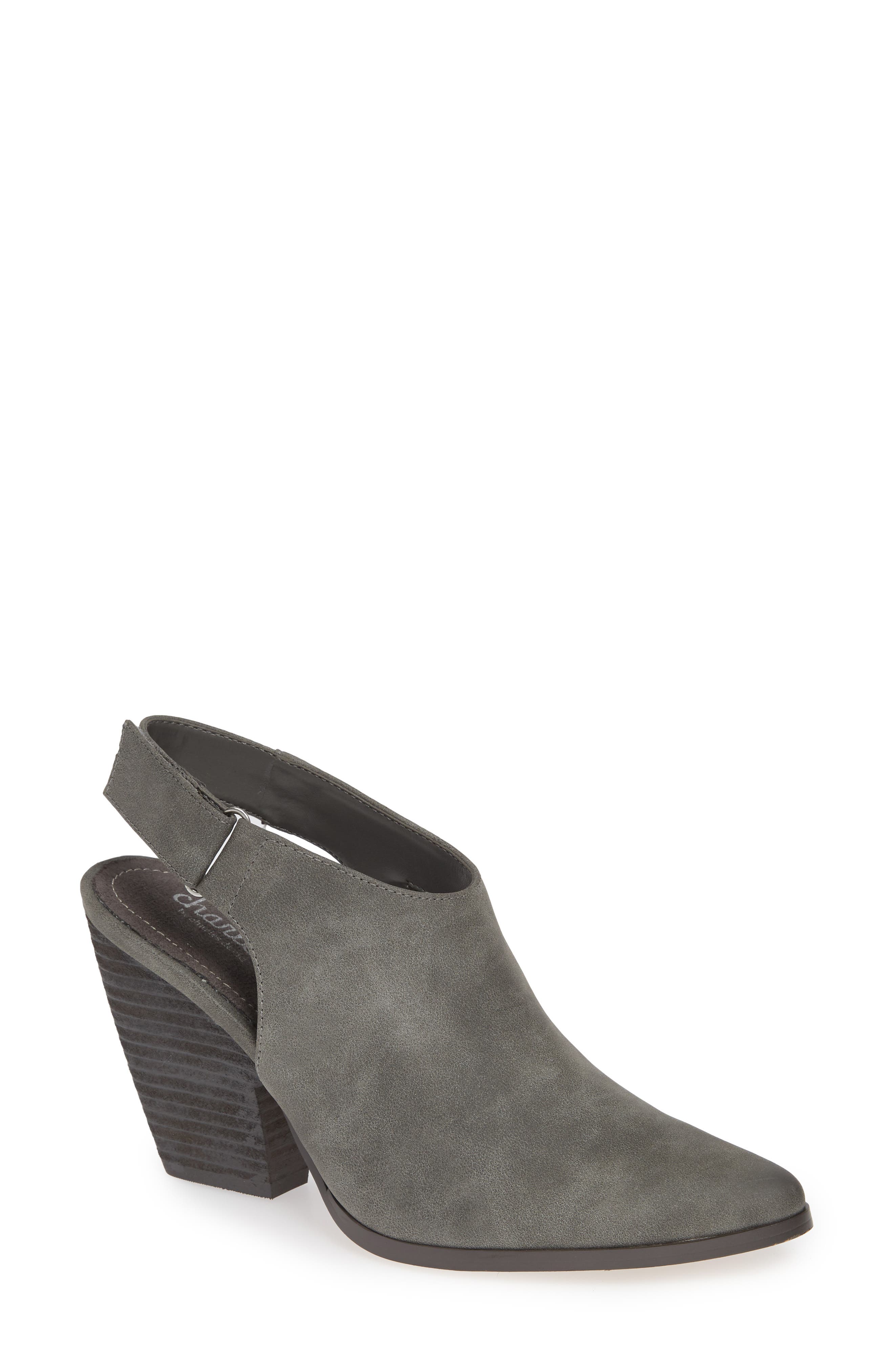 Charles By Charles David Nirvana Slingback Pump- Grey