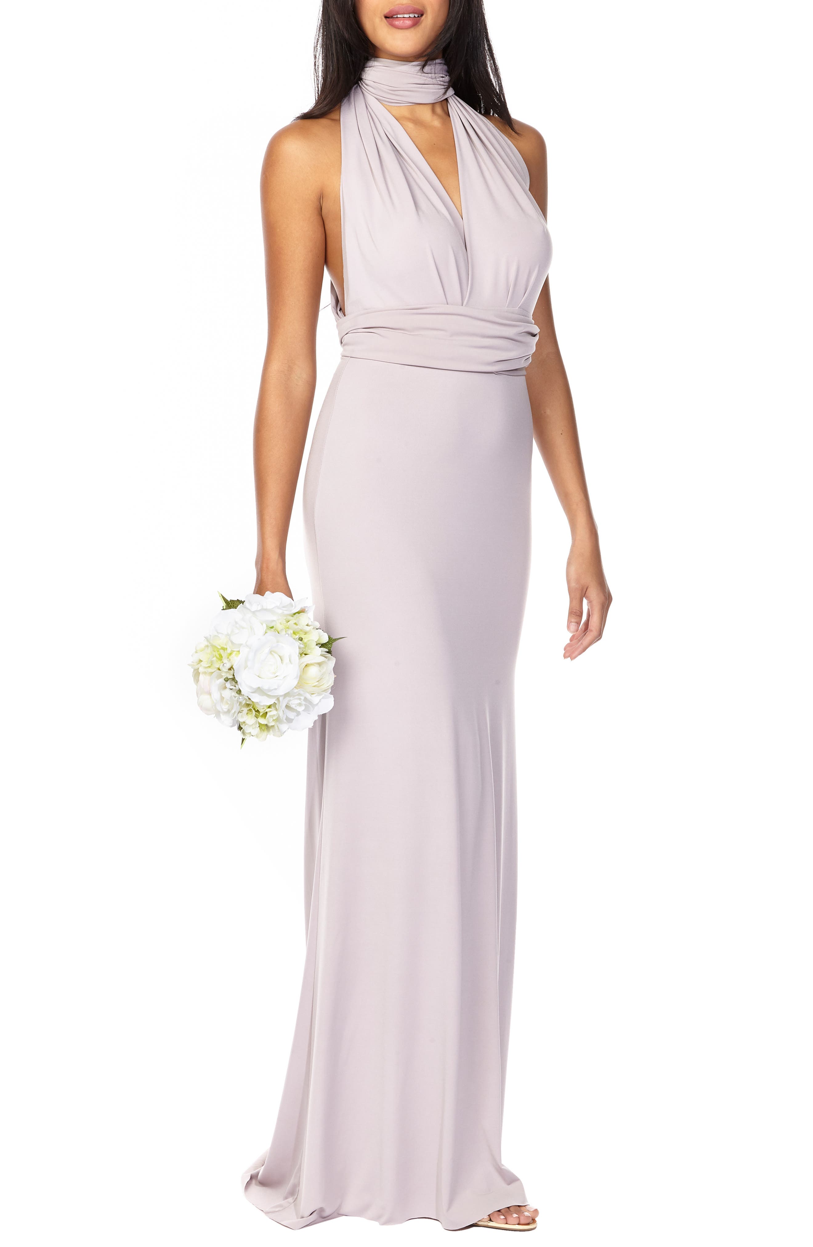 Tfnc Multiway Gown, Grey