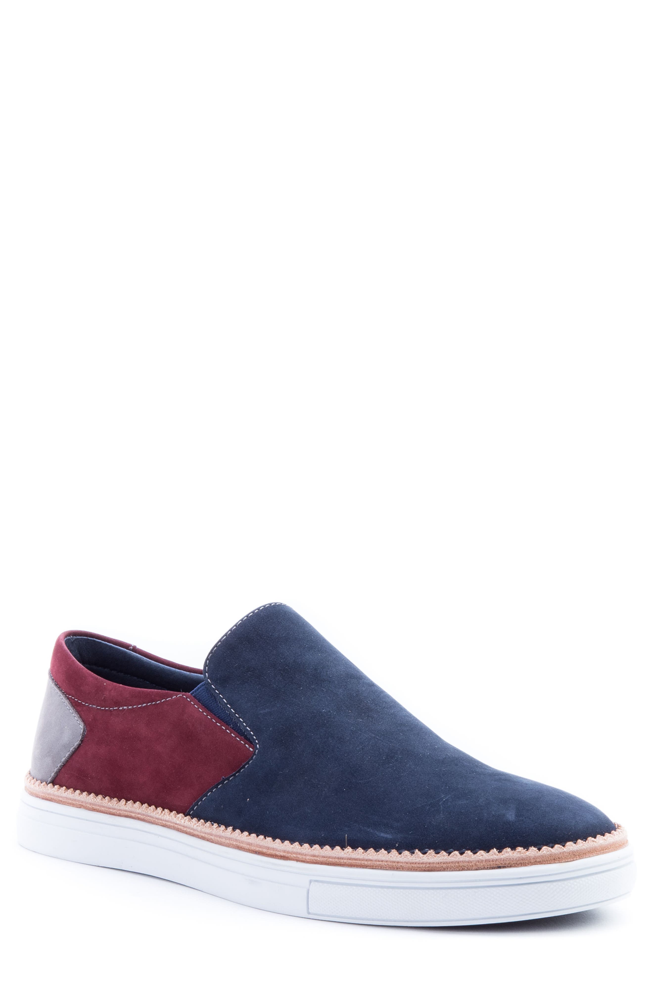 Zanzara Rivera Colorblocked Slip-On Sneaker, Blue