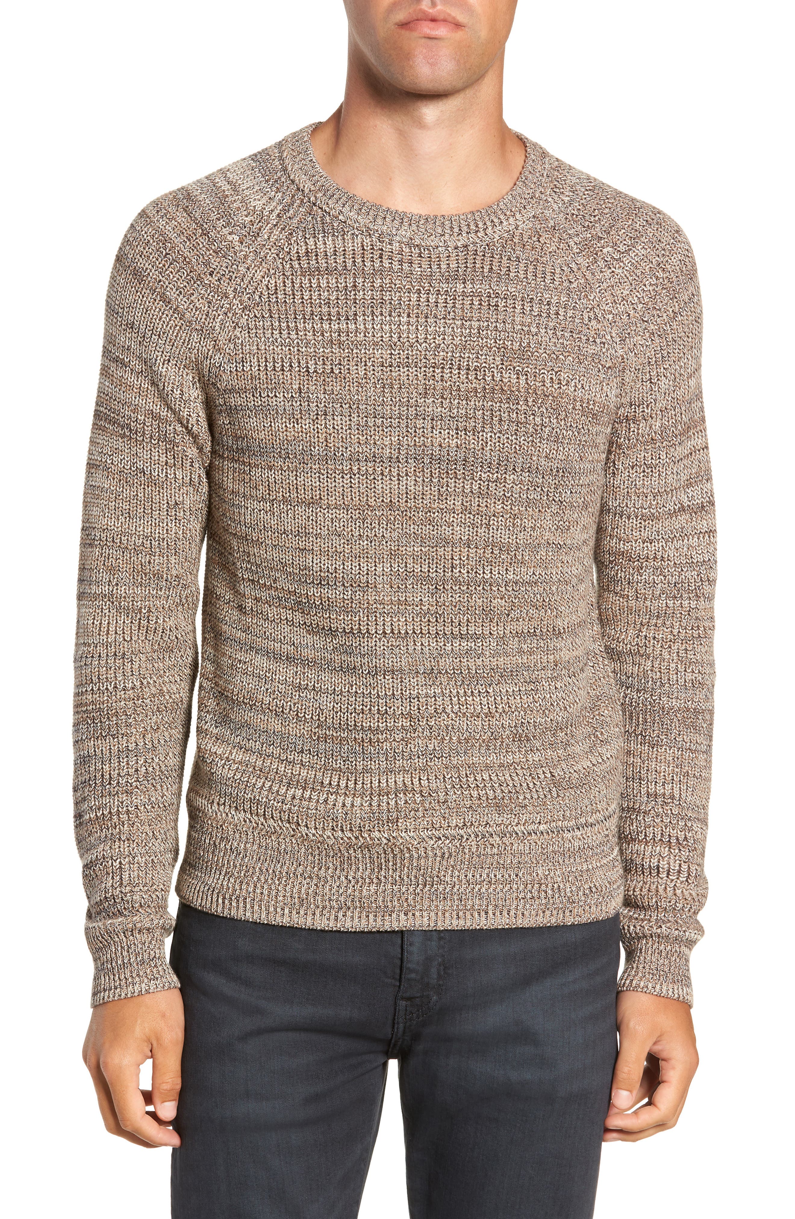 Frye Ribbed Crewneck Sweater