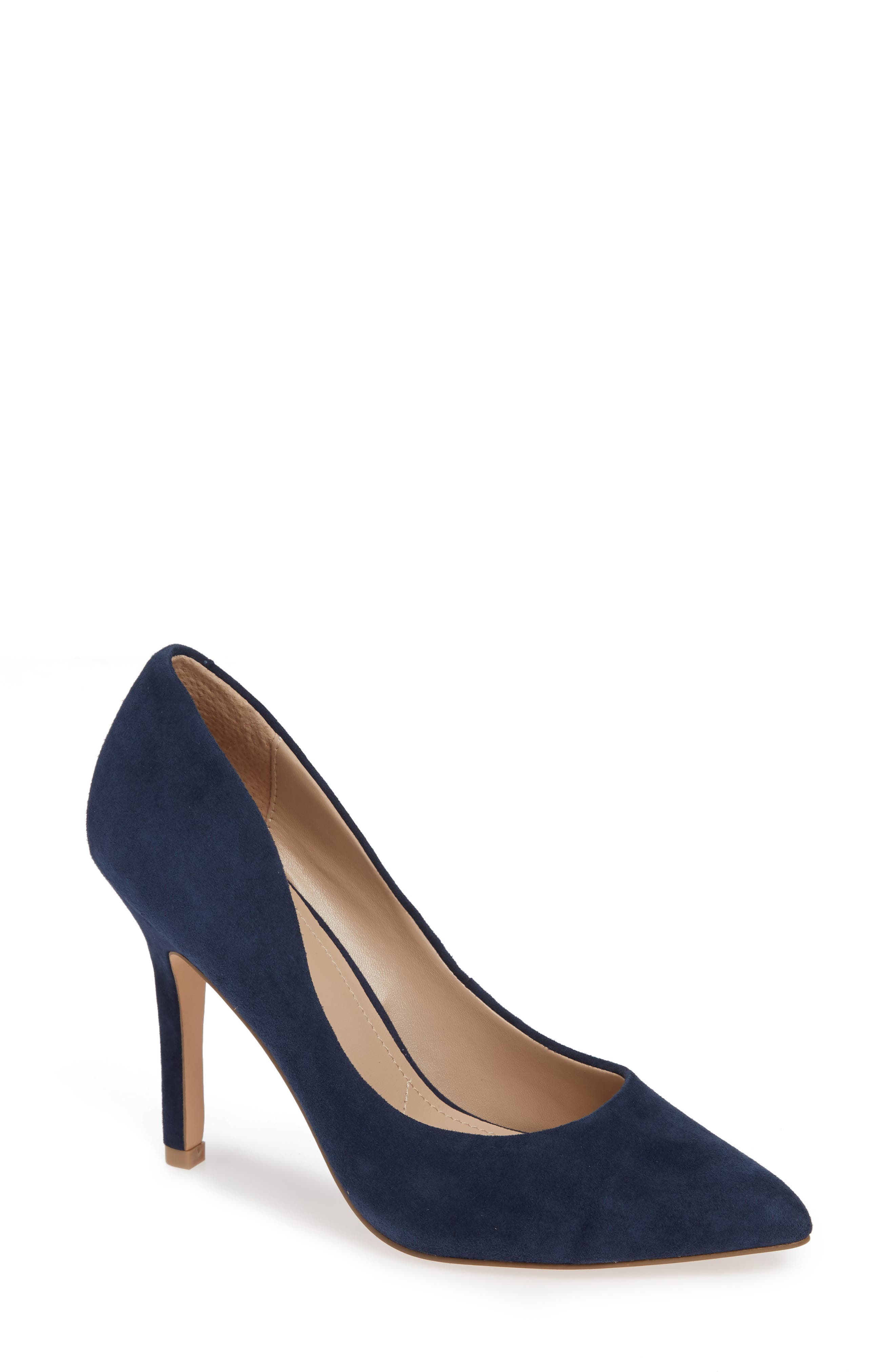 Charles By Charles David Maxx Pointy Toe Pump- Blue