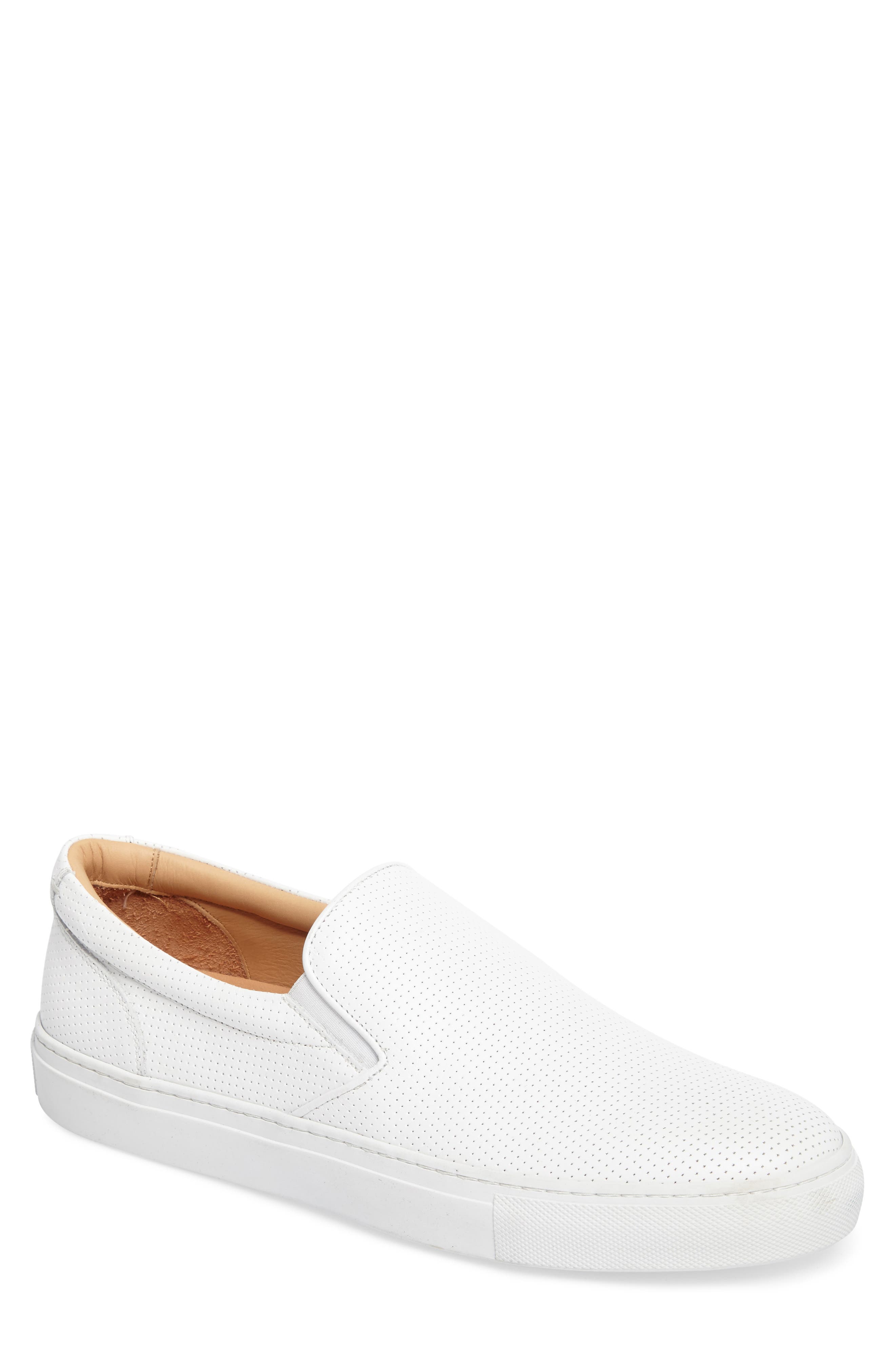Greats Wooster Slip-On Sneaker, White