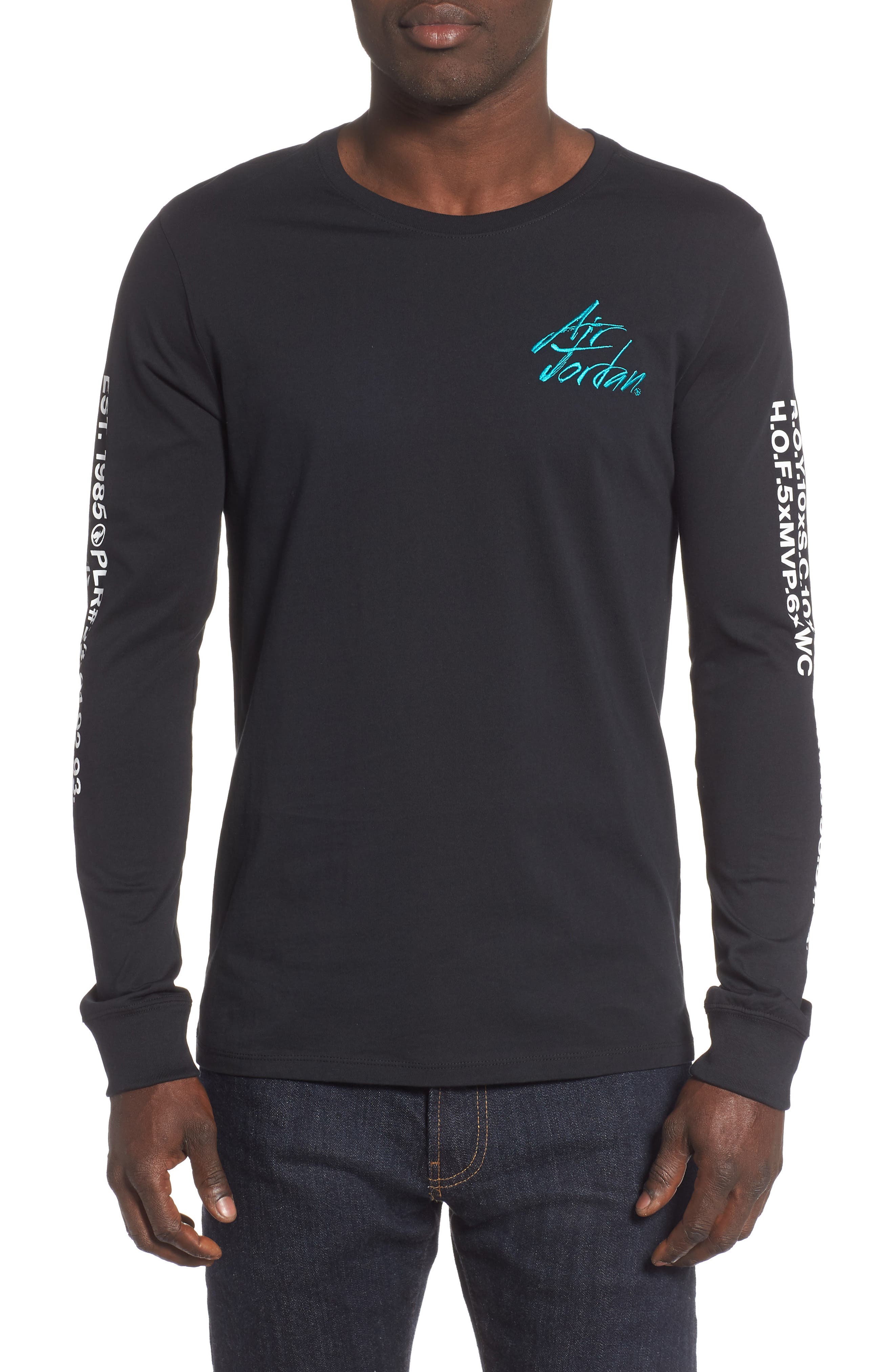 Nike Jordan Jsw Greatest Graphic T-Shirt Black