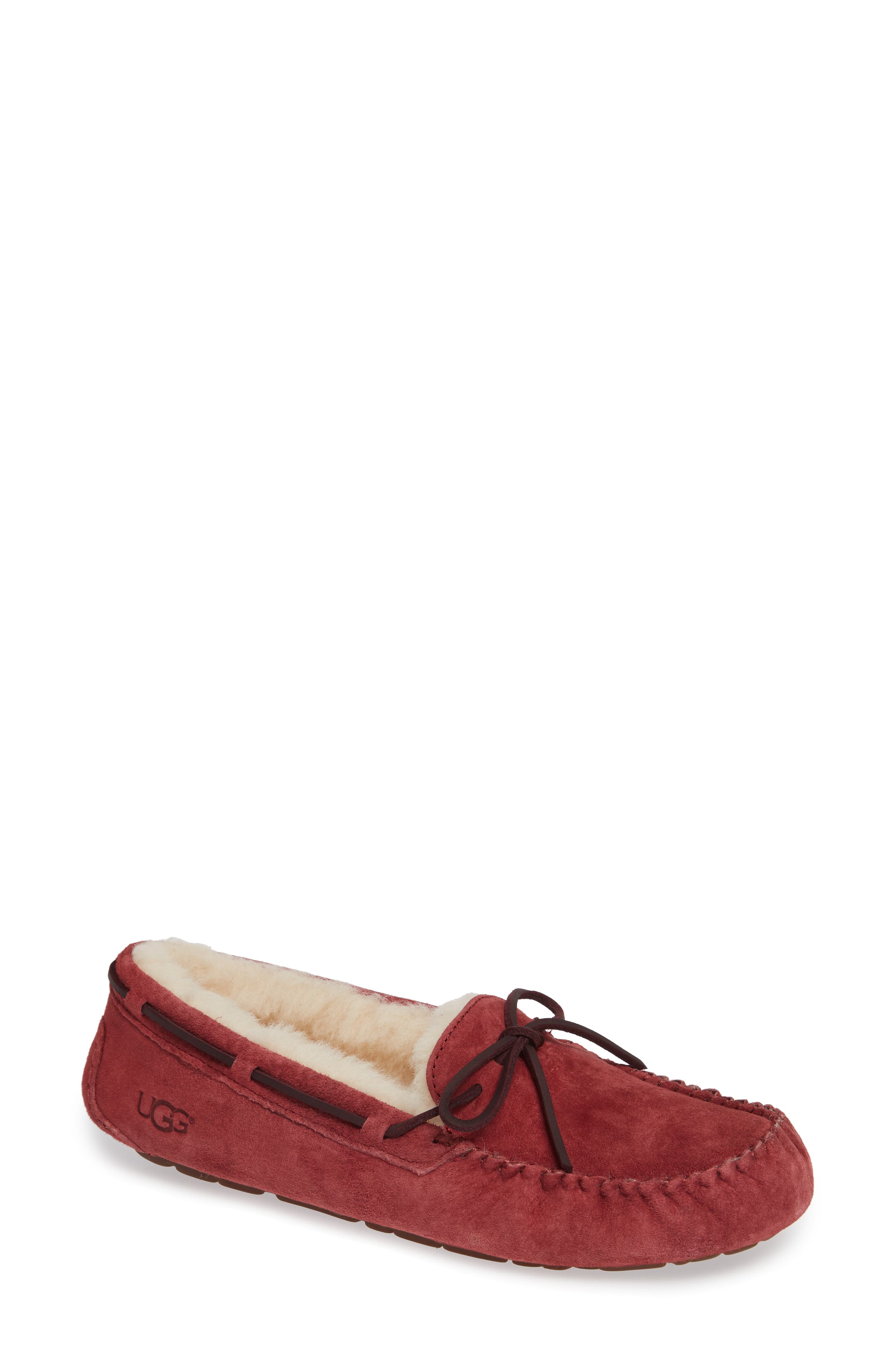 Ugg Dakota Water Resistant Slipper, Red