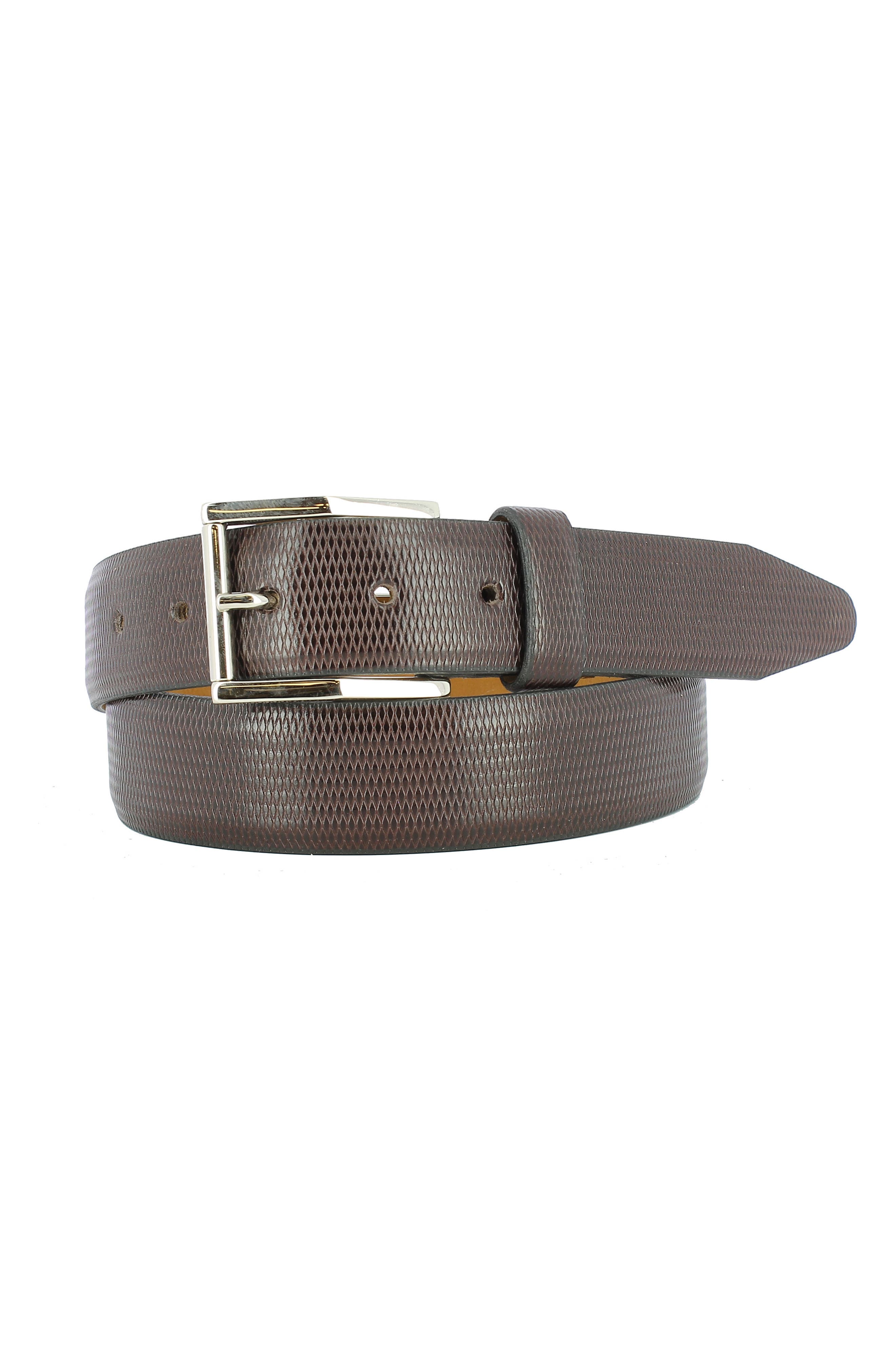 Remo Tulliani Gio Leather Belt, Brown