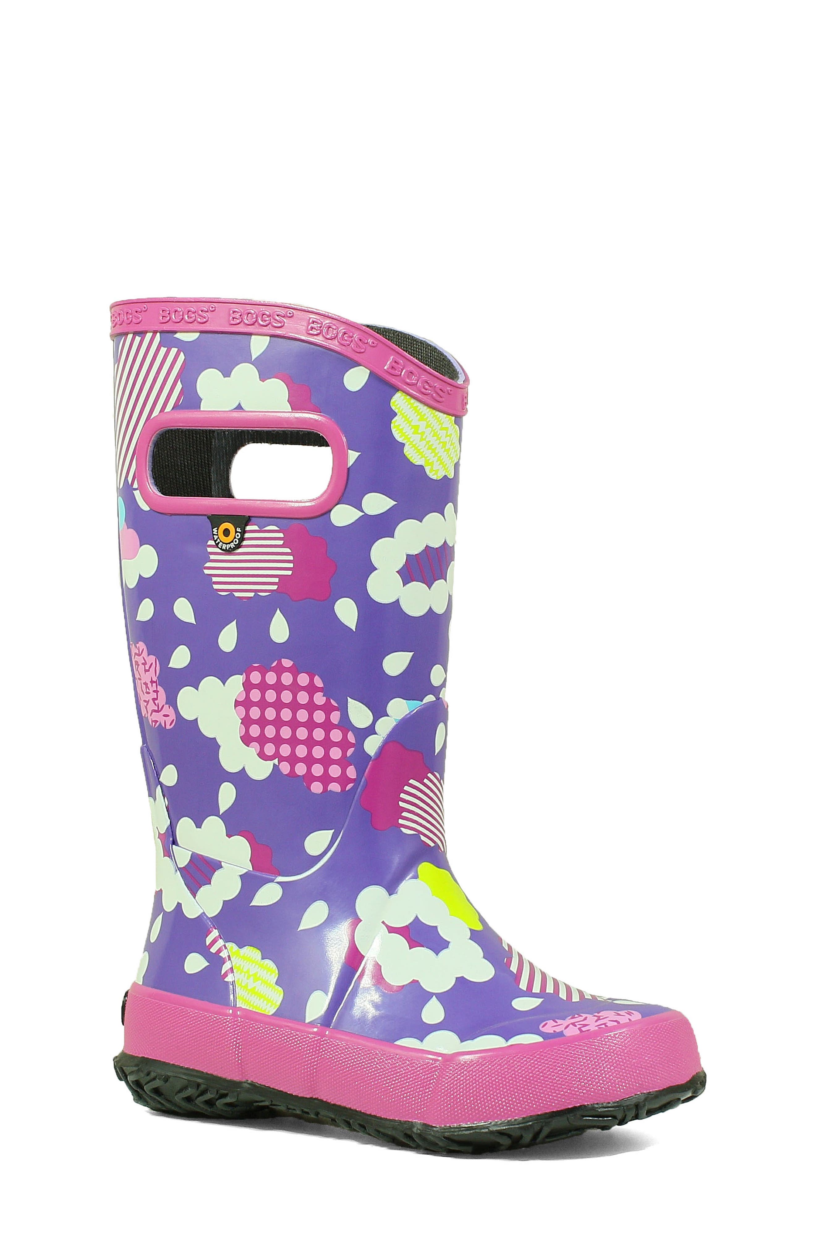 Bogs Clouds Waterproof Rain Boot