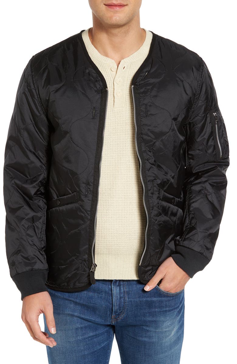 Alpha Industries Pioneer Quilted Bomber Jacket | Nordstrom