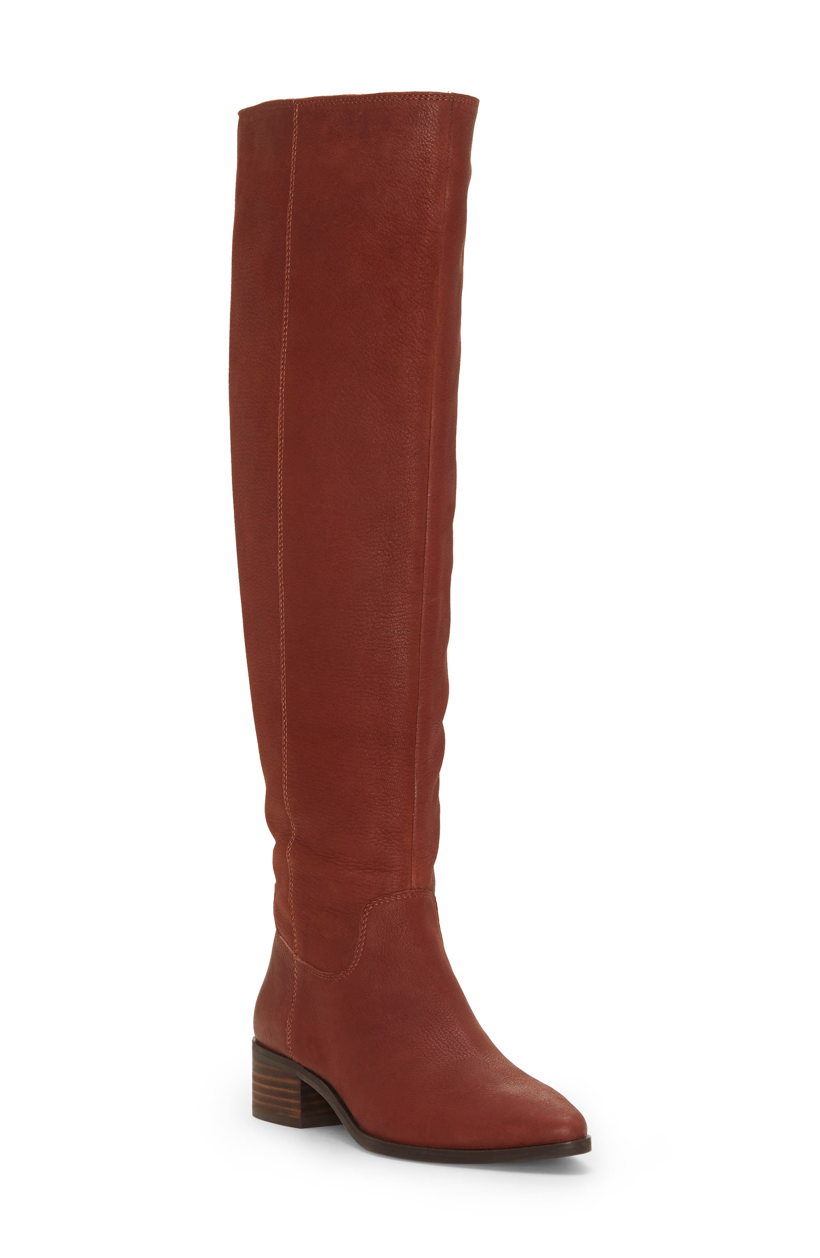 Lucky Brand Kitrie Tall Boot, Brown