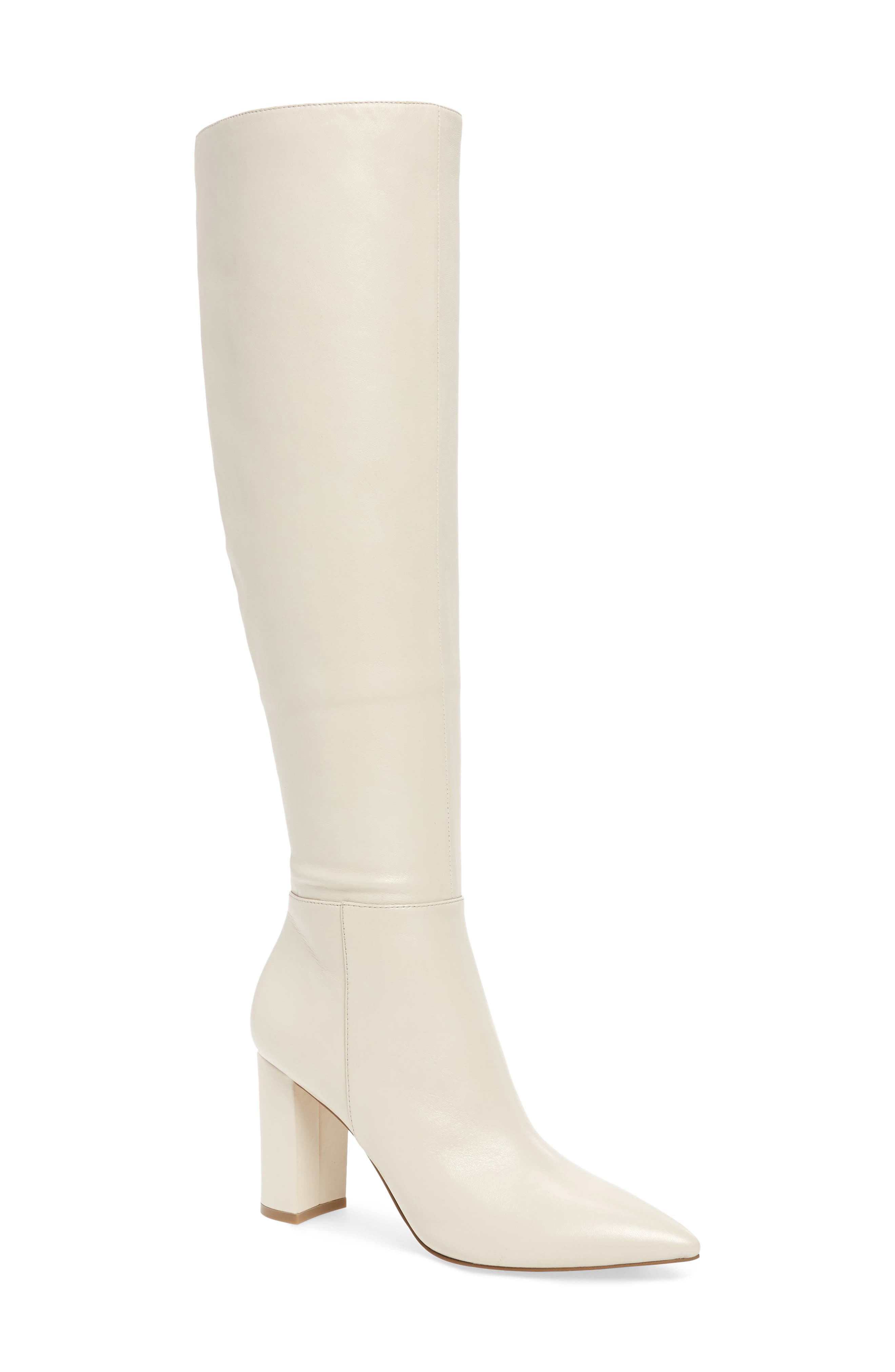 Marc Fisher Ltd Ulana Knee High Boot, White