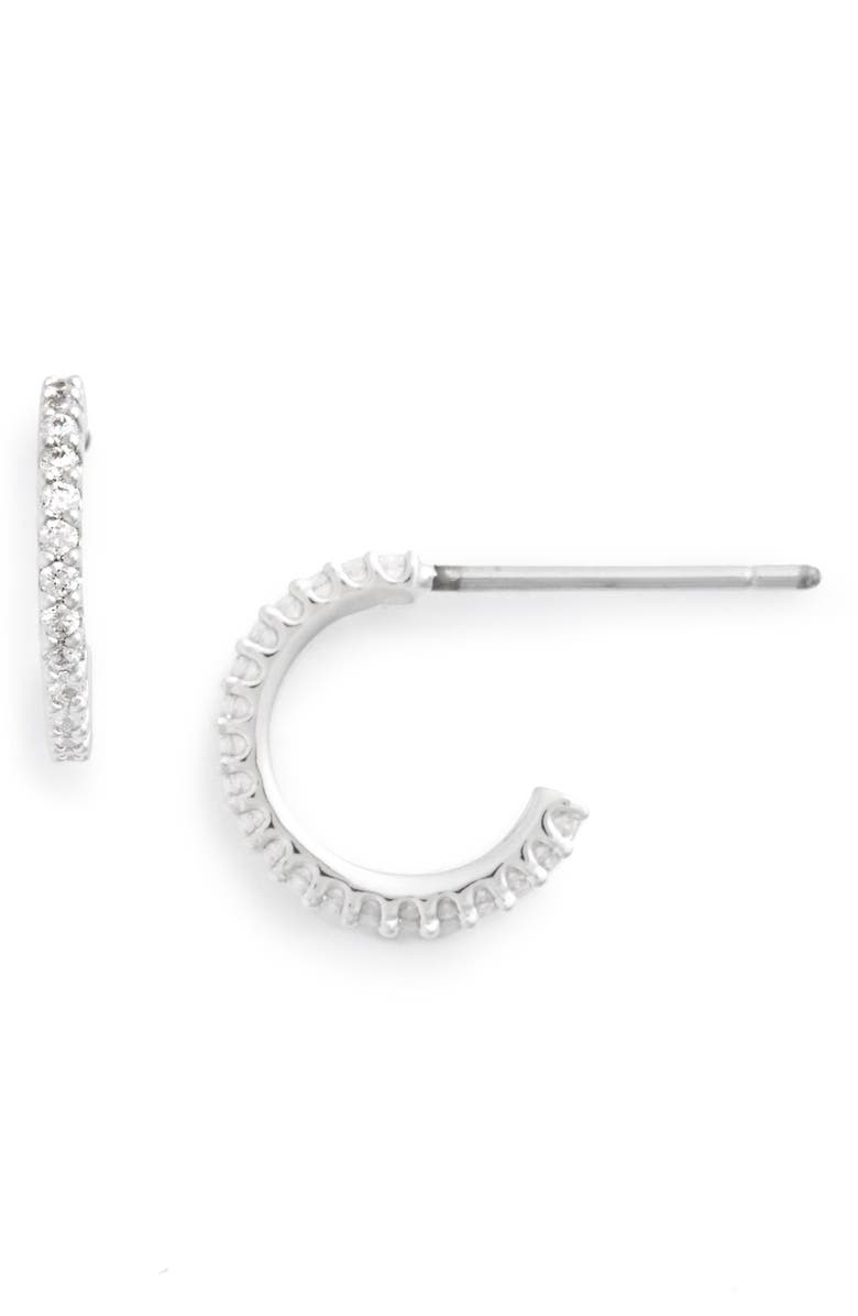 Nadri Small Cubic Zirconia Huggie Hoop Earrings Nordstrom Small Cubic Zirconia Huggie Hoop Earrings