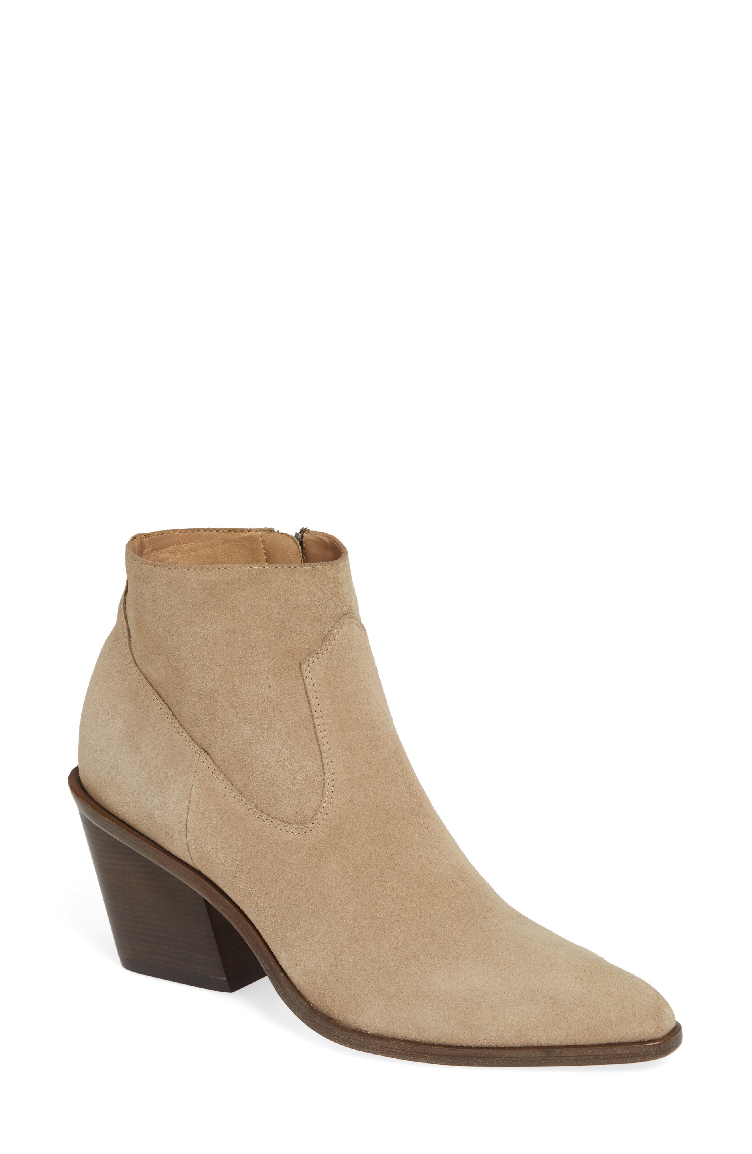 Rag & Bone Razor Western Bootie - Beige