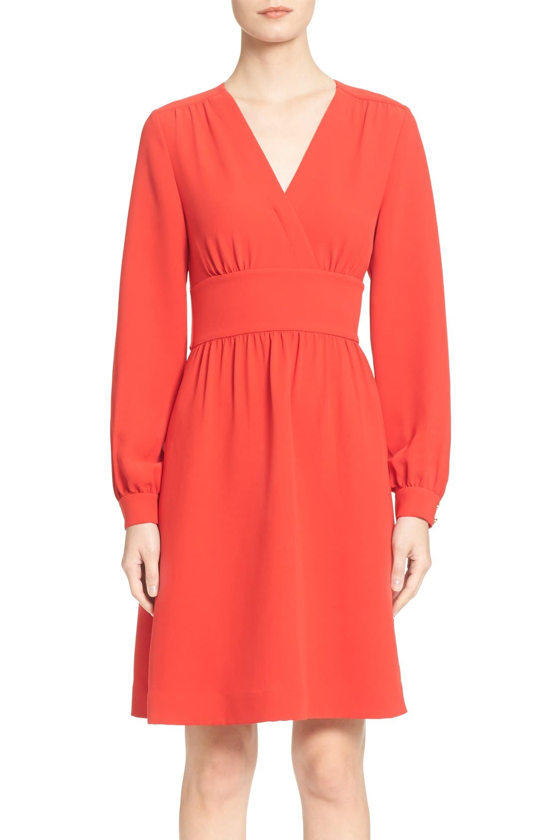 kate spade new york long sleeve tie dress Nordstrom