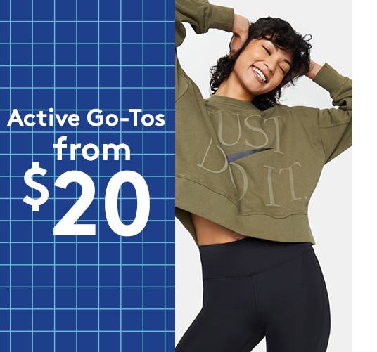 Activewear for back to school.
