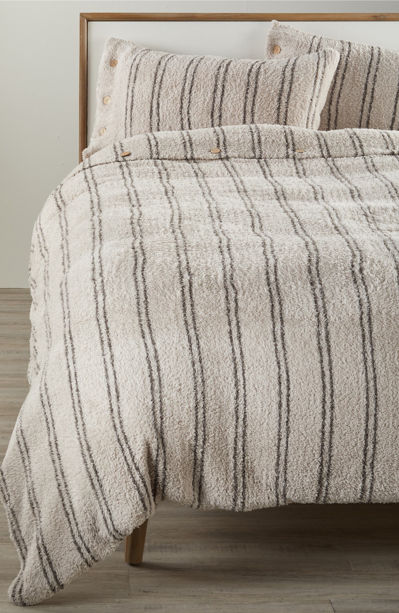 Barefoot Dreams Cozychic Vertical Stripe Duvet Cover Shams Barefoot Dreams Cozychic Vertical Stripe Duvet Cover Shams Nordstrom