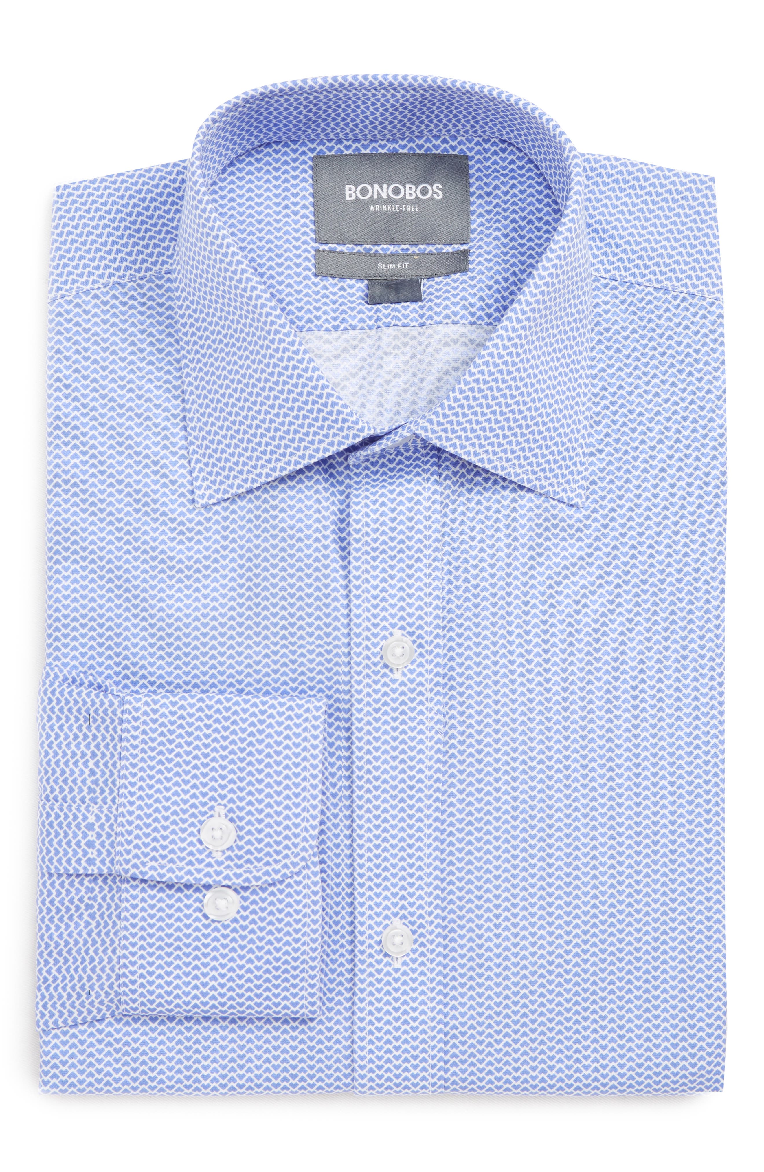 Bonobos Slim Fit Geometric Dress Shirt