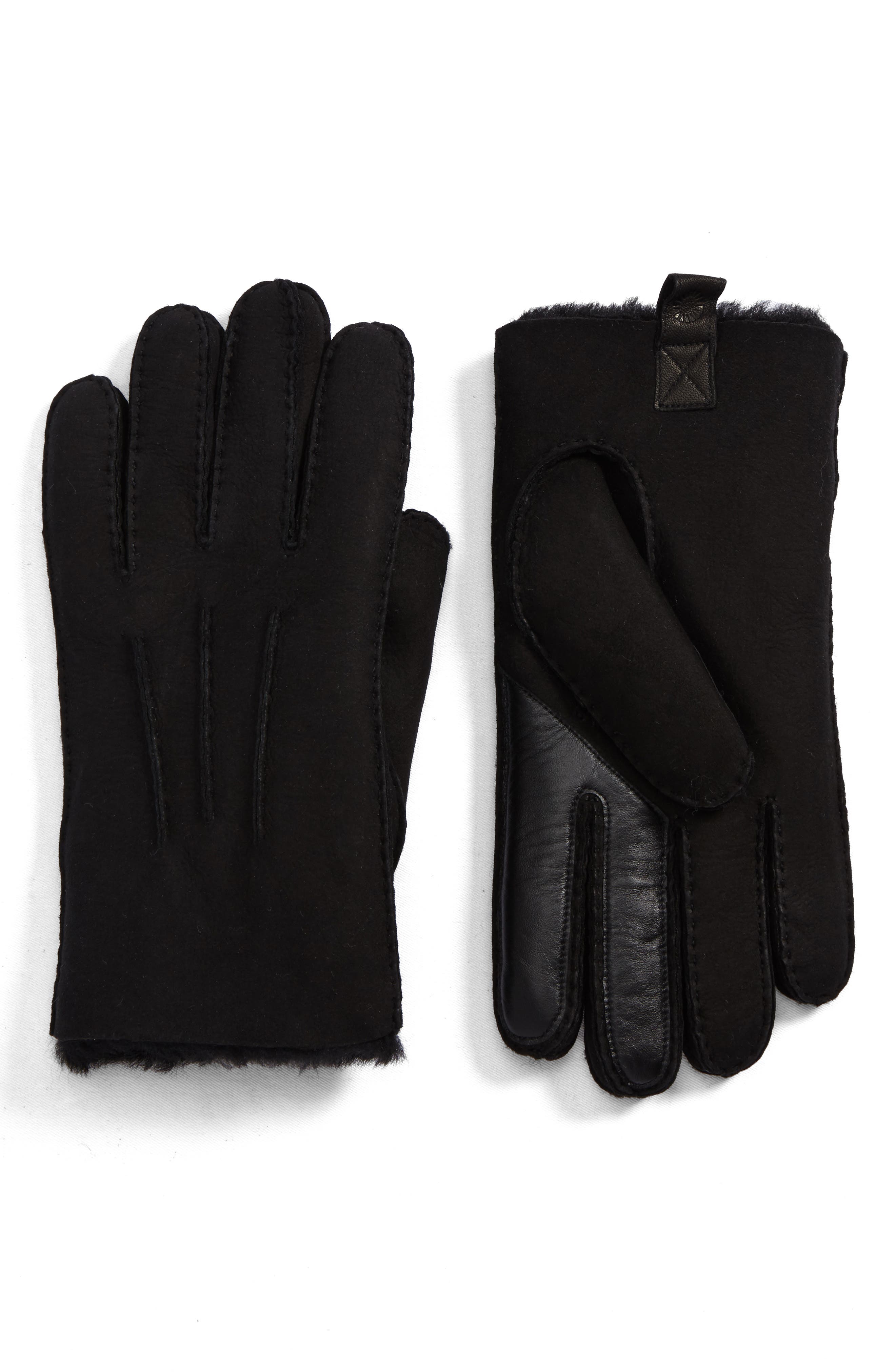 UGG Smart Sheepskin Shearling Leather Gloves Nordstrom