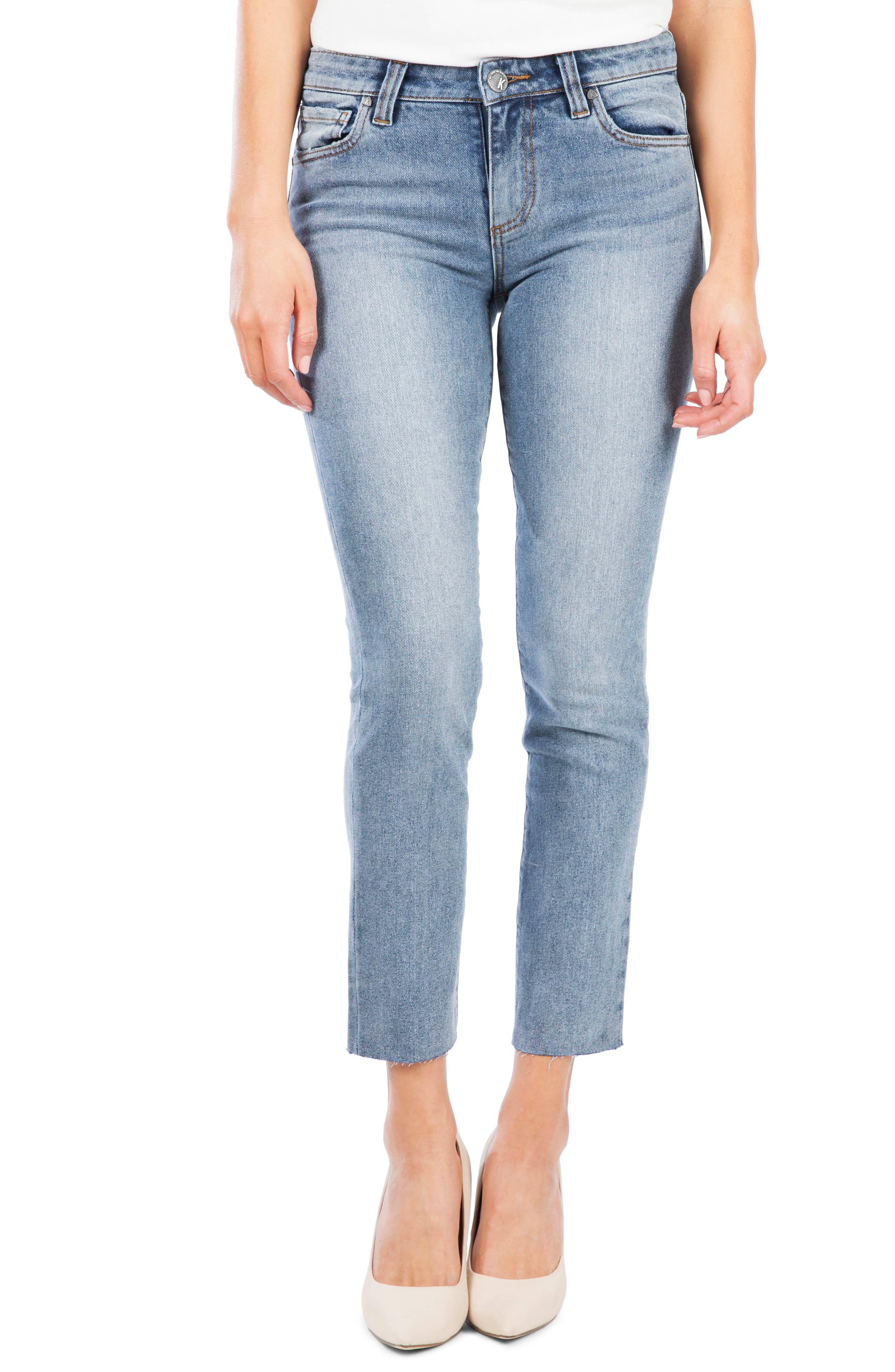 Kut From The Kloth Reese Ankle Slim Jeans, Blue