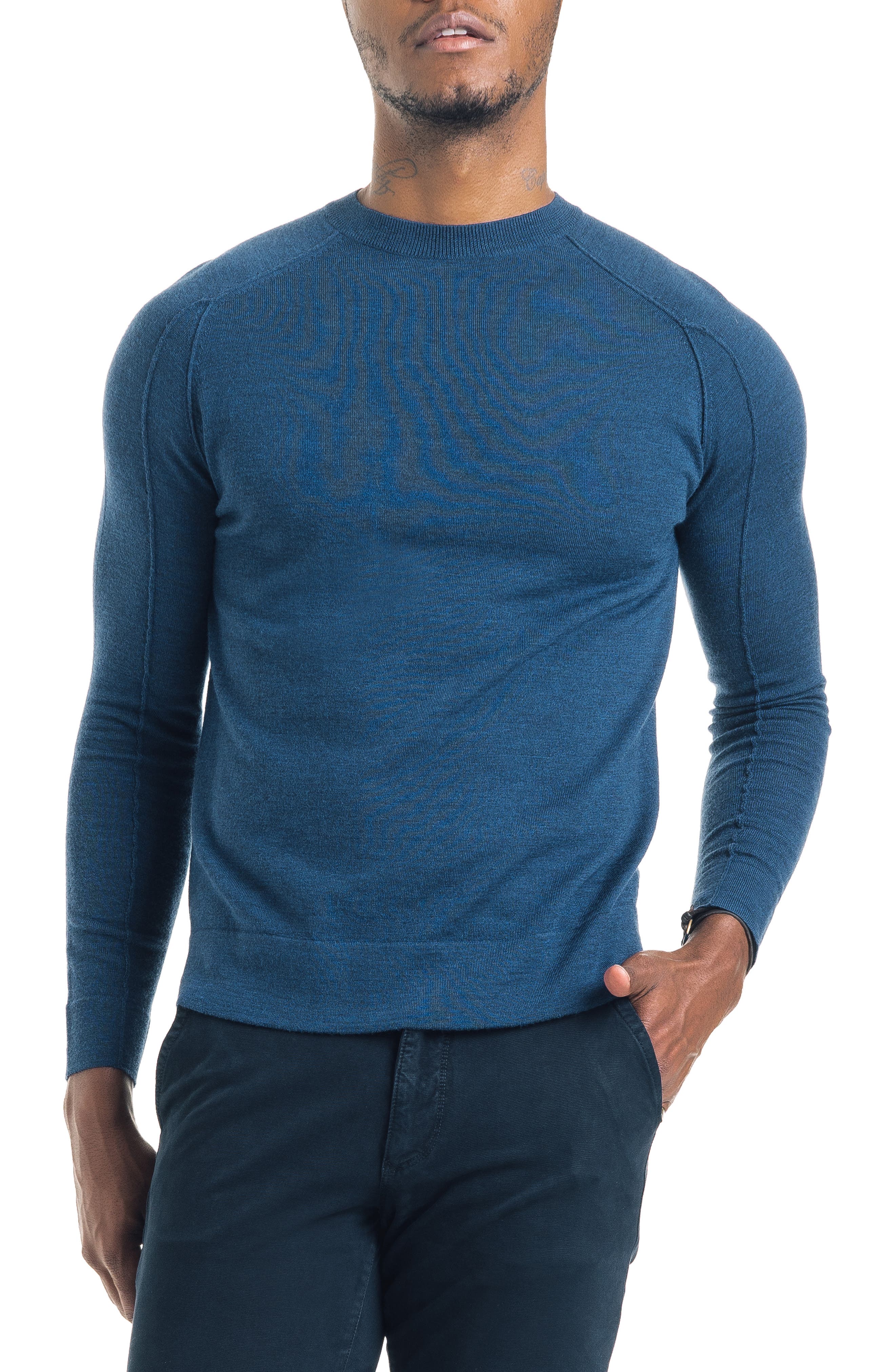 Good Man Brand Modern Slim Fit Merino Wool Sweater