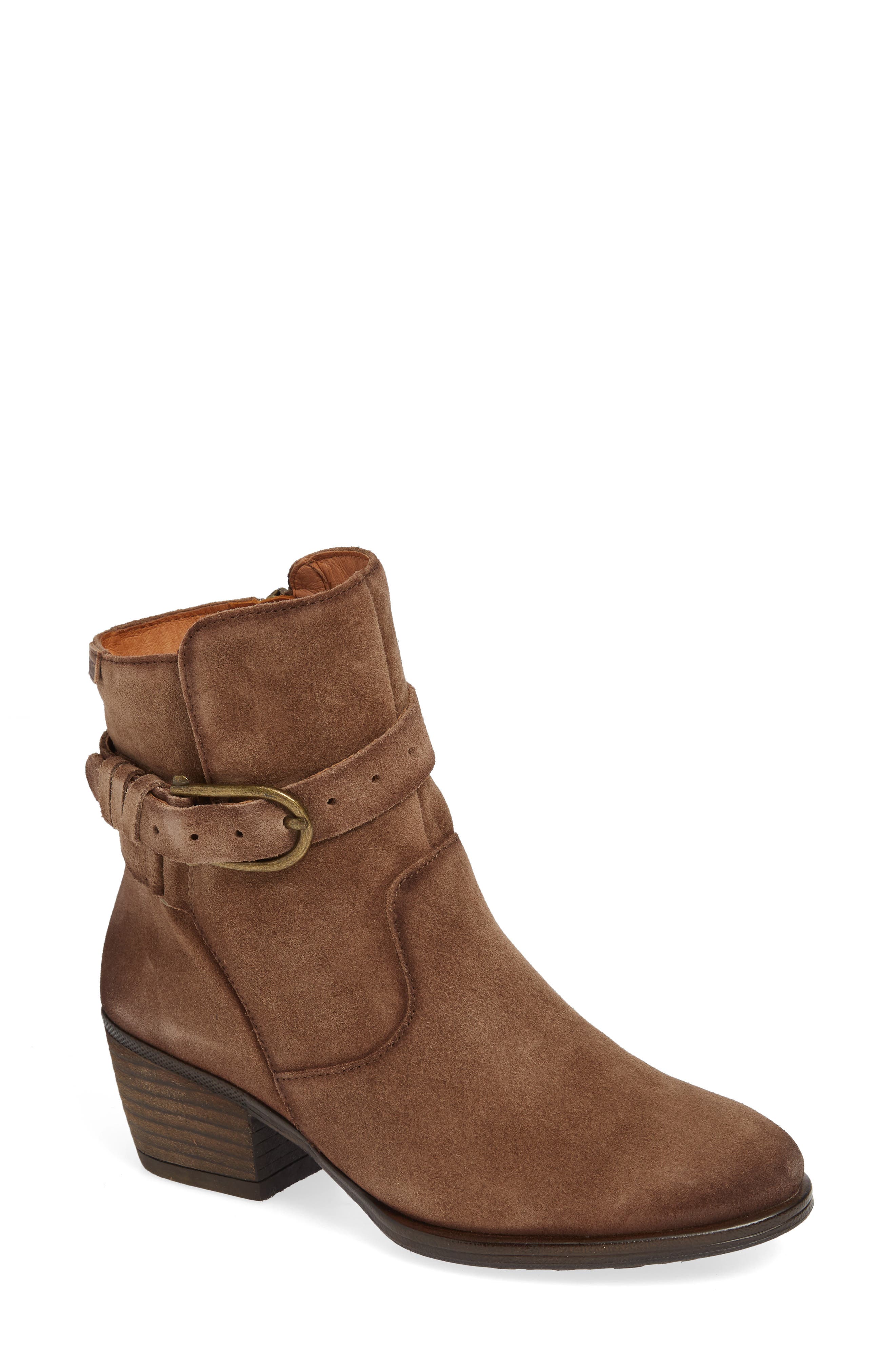 Pikolinos Baqueira Belted Bootie, Brown