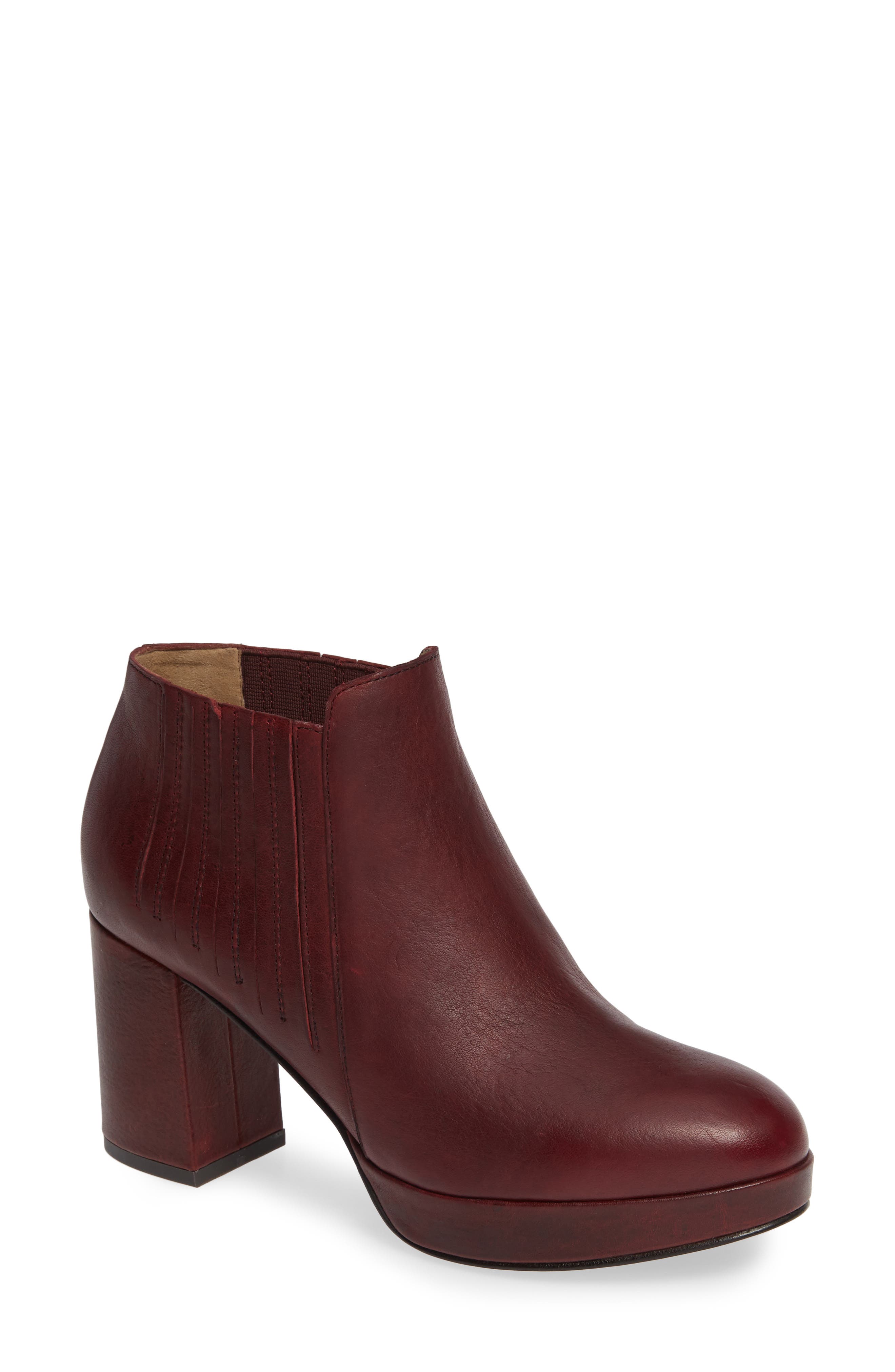Eileen Fisher Bird Bootie, Burgundy