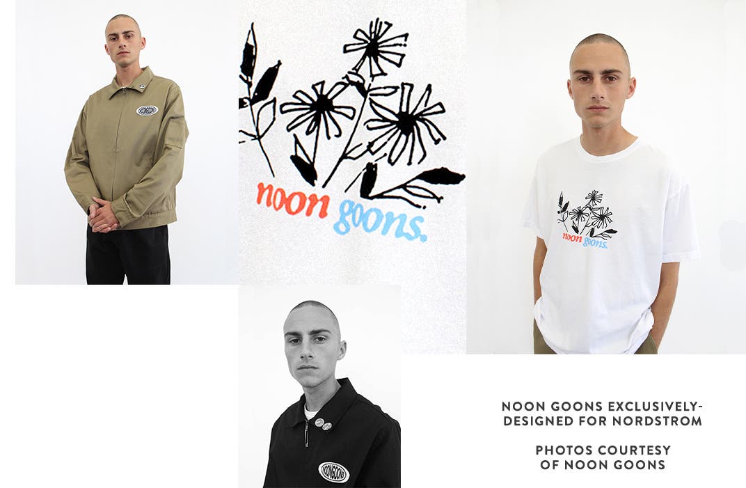 The designer behind surf- and skate-inspired menswear brand Noon Goons follows his passions. 
