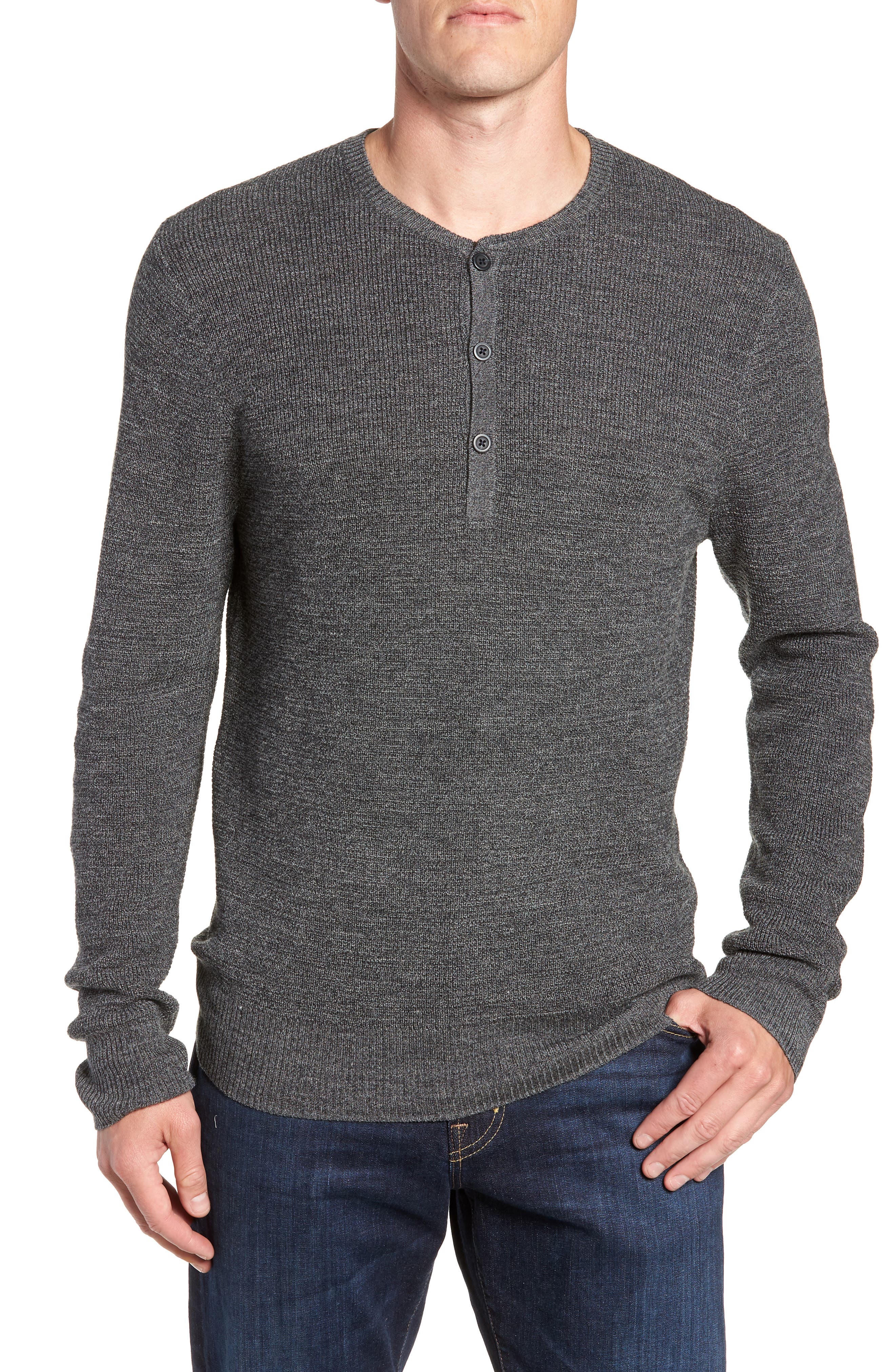 Nordstrom Shop Merino Wool Blend Henley