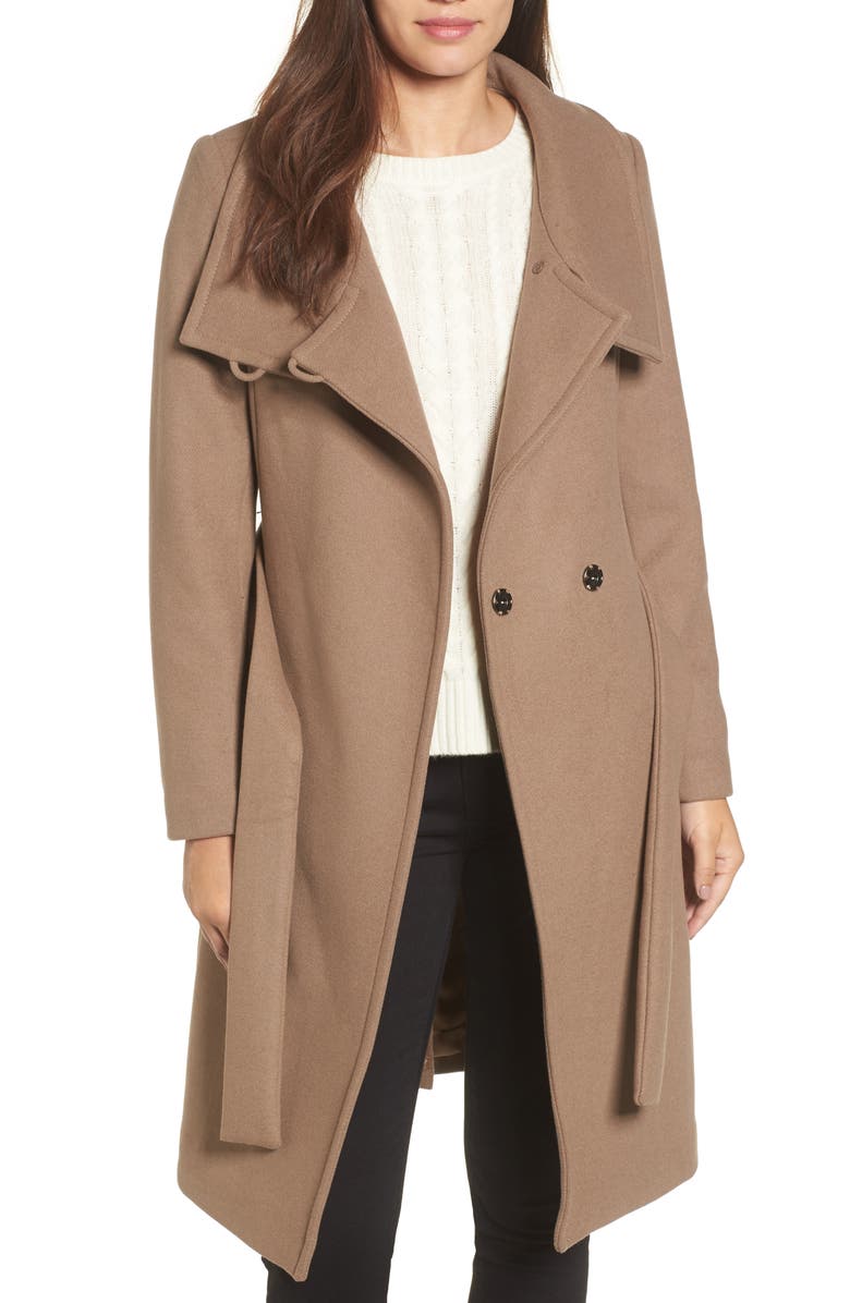 Trina Turk Daphne Oversized Collar Coat | Nordstrom