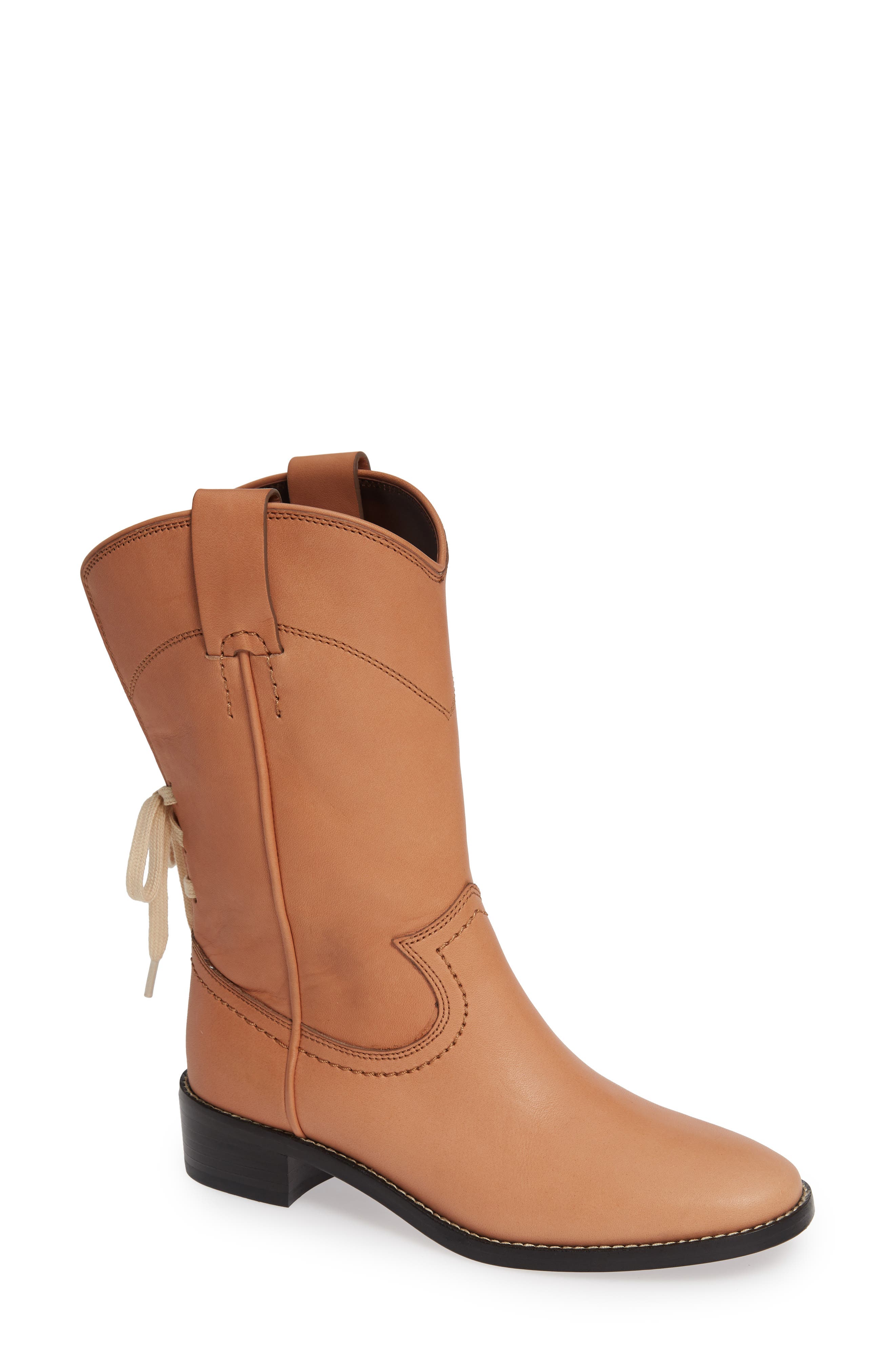 See By Chloe Annika Split Shaft Western Boot